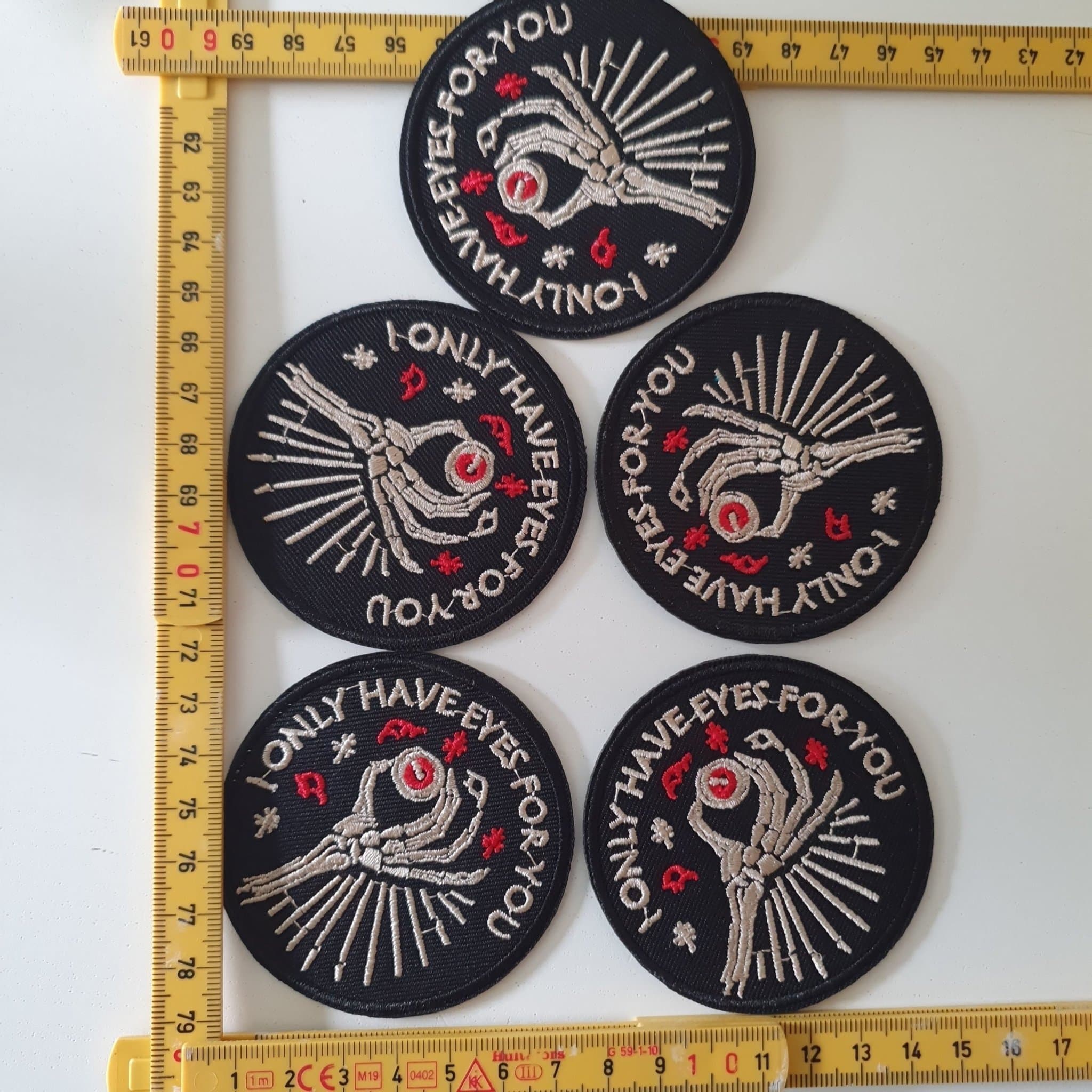 5 st Tygmärken - I Only Have Eyes For You