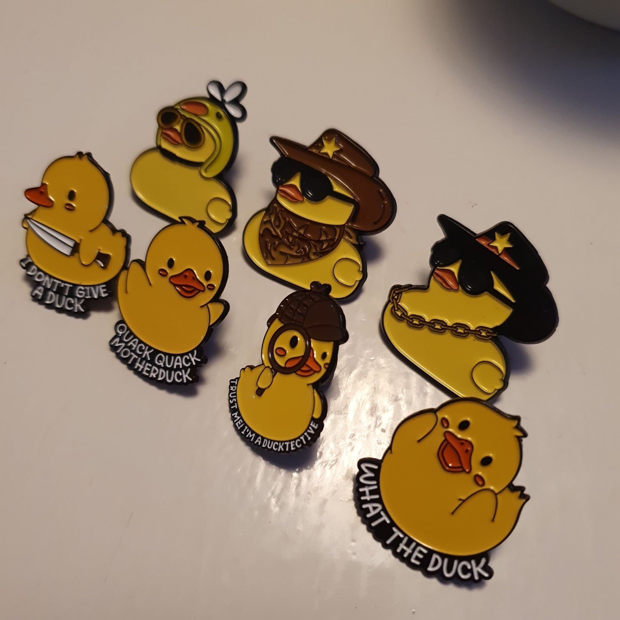 Roliga Anka pin 7 st