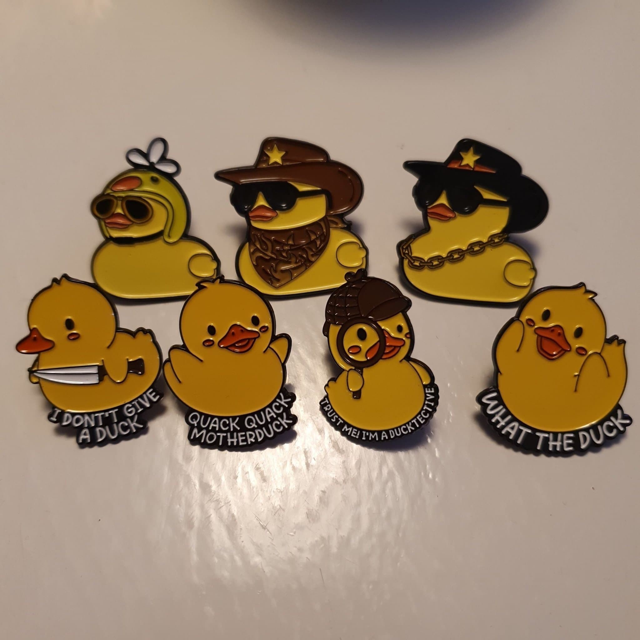 Roliga Anka pin 7 st