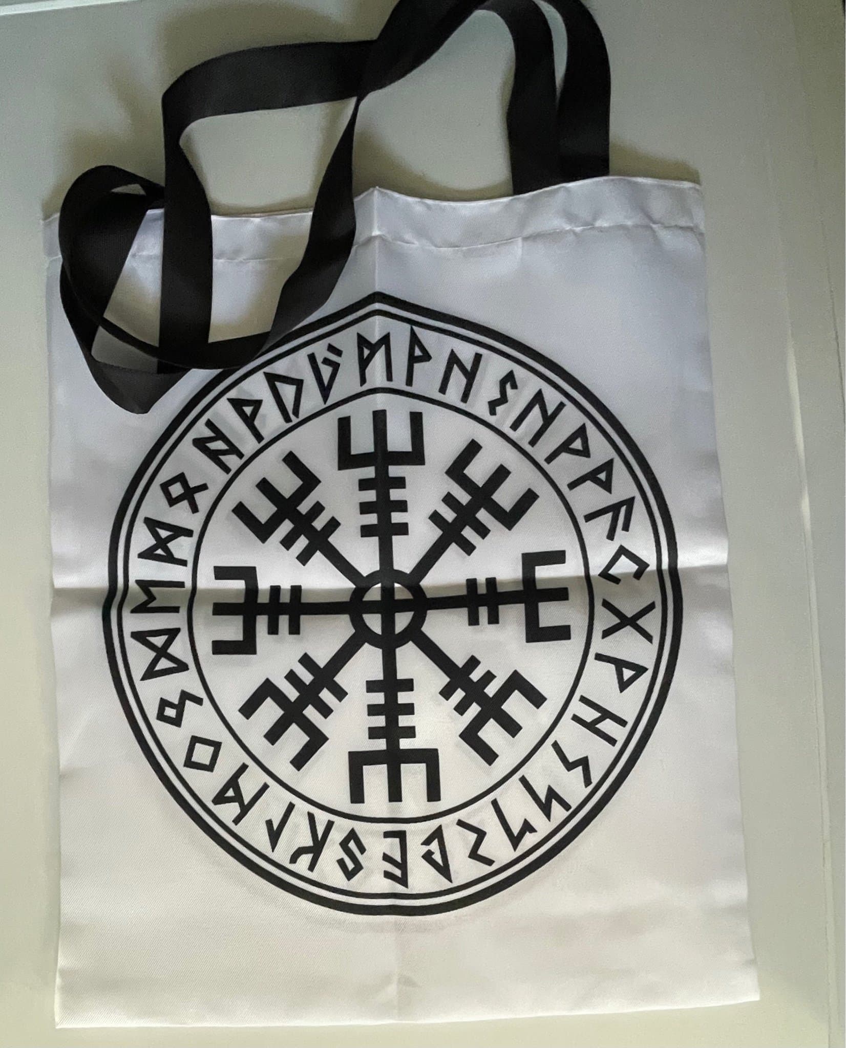 NY tote bag tygkasse Vegvisir