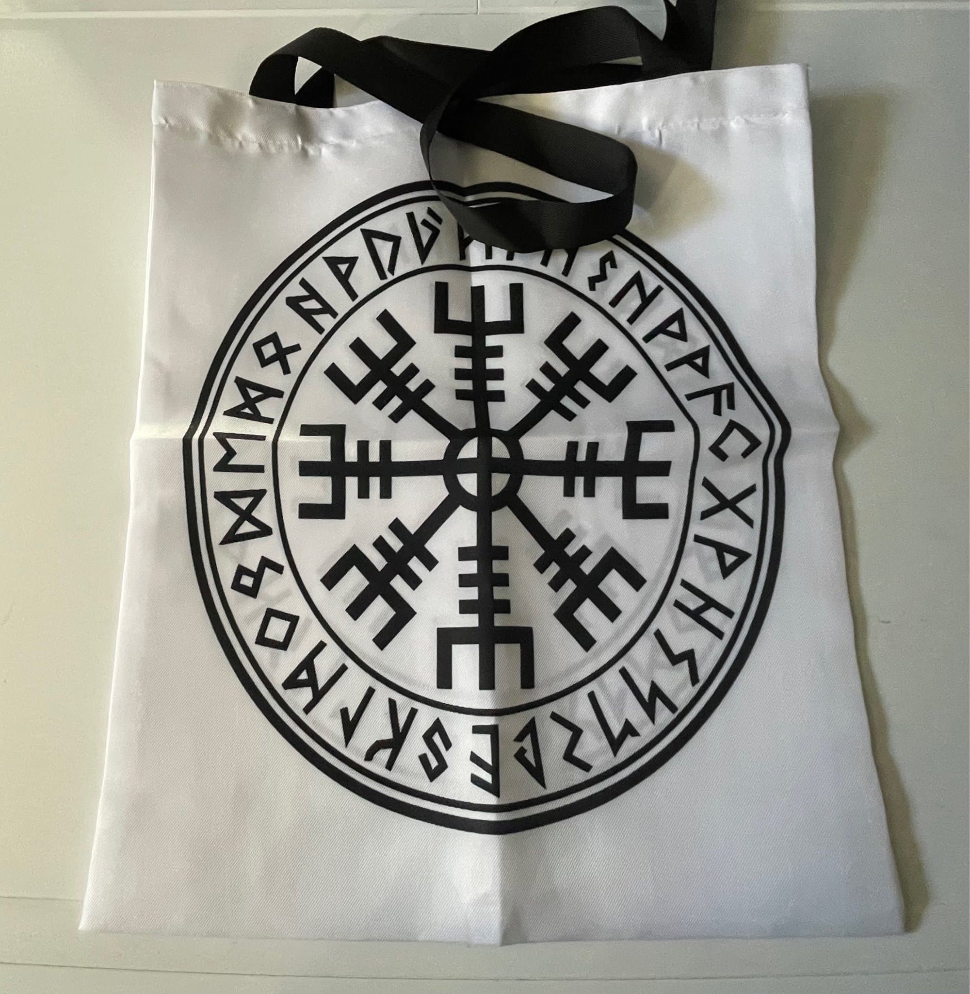NY tote bag tygkasse Vegvisir