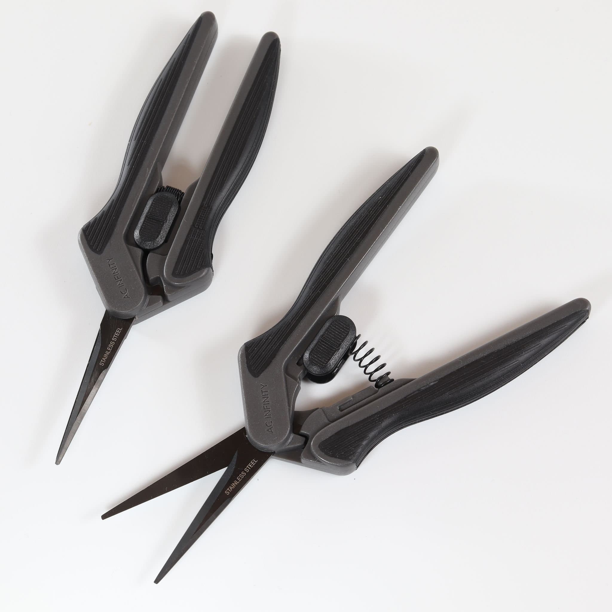 Pruning Shears – 6.6” Micro-Tip, Rostfritt Stål, Titanium Beläggning, 2-Pack