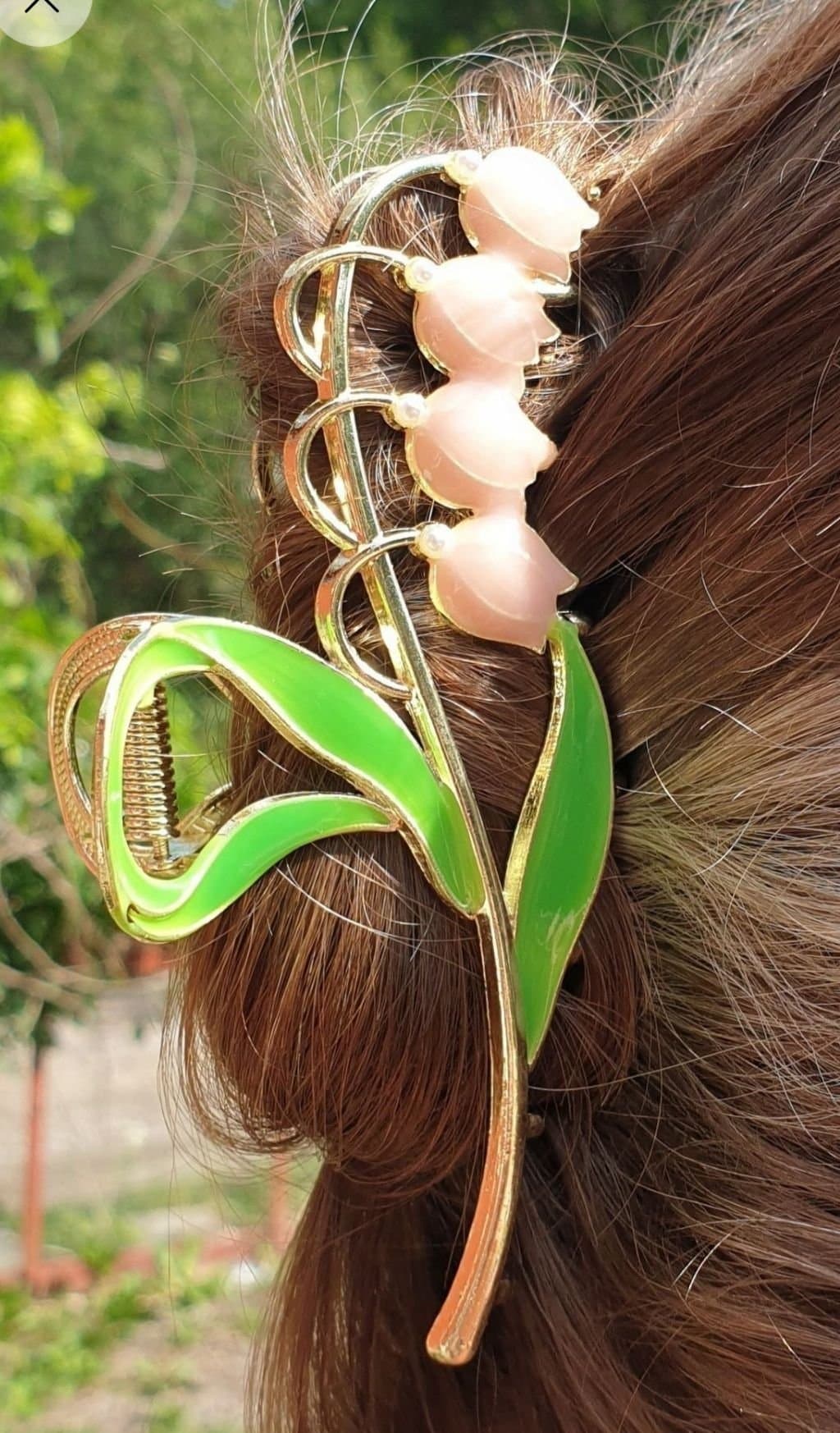 Hårklämma - Liljekonvalj