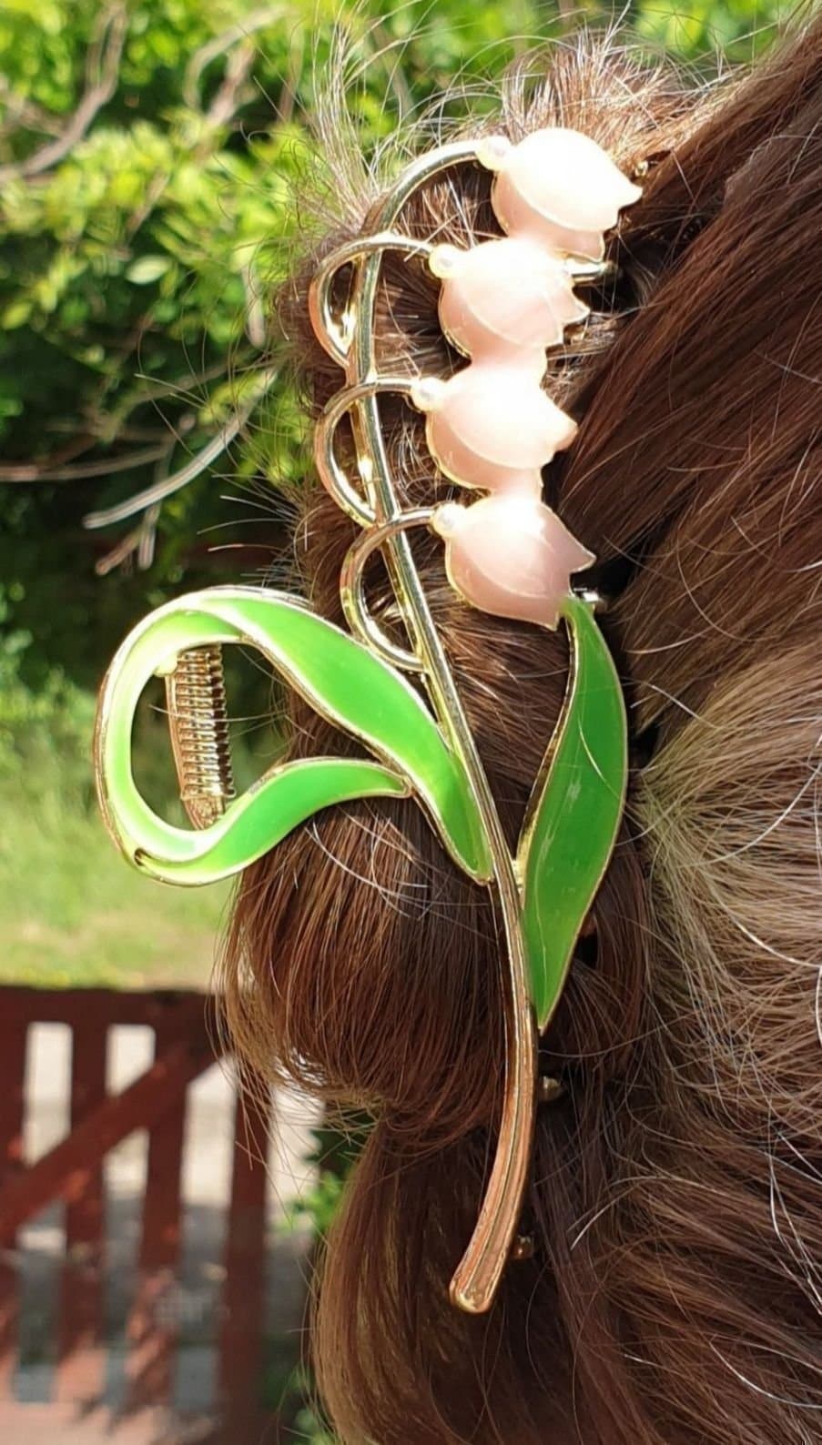 Hårklämma - Liljekonvalj