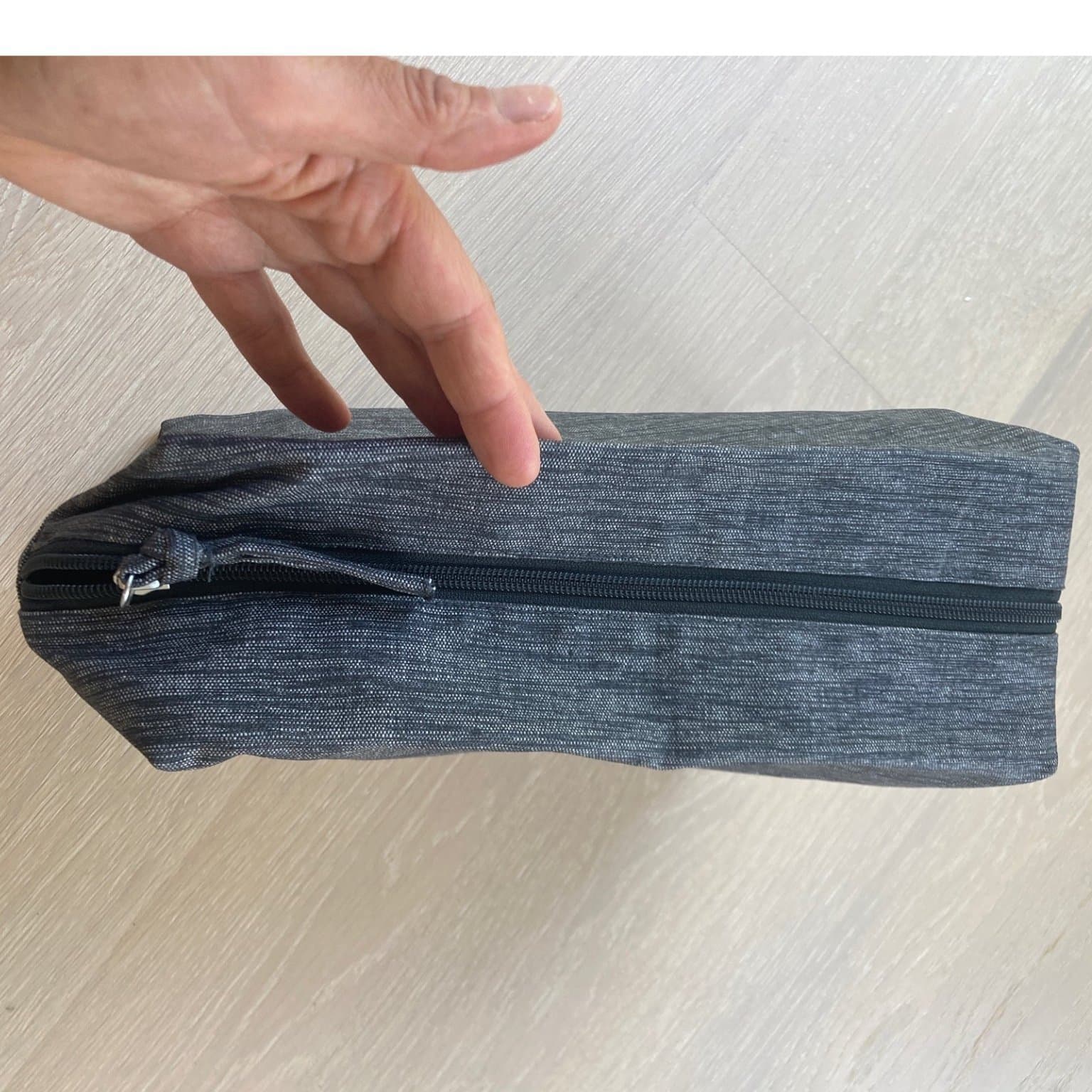 GEORG JENSEN DAMASK oanvänd nessesär i fin grå färg