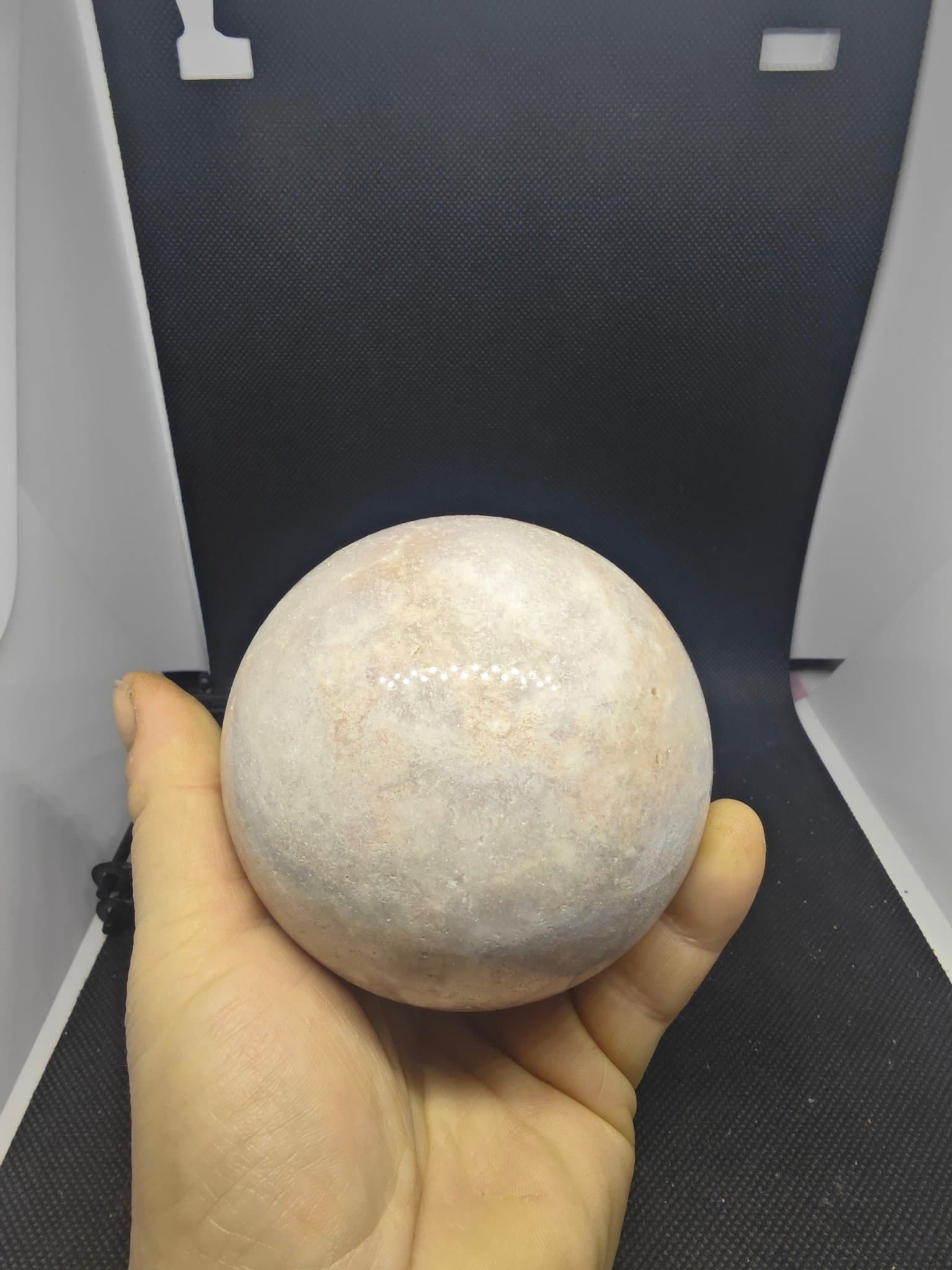 Rosa ametist klot sten kristall