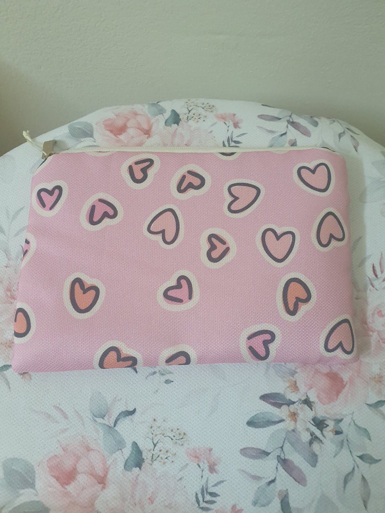 Ny söt rosa sminkväska/makeup bag/necessär