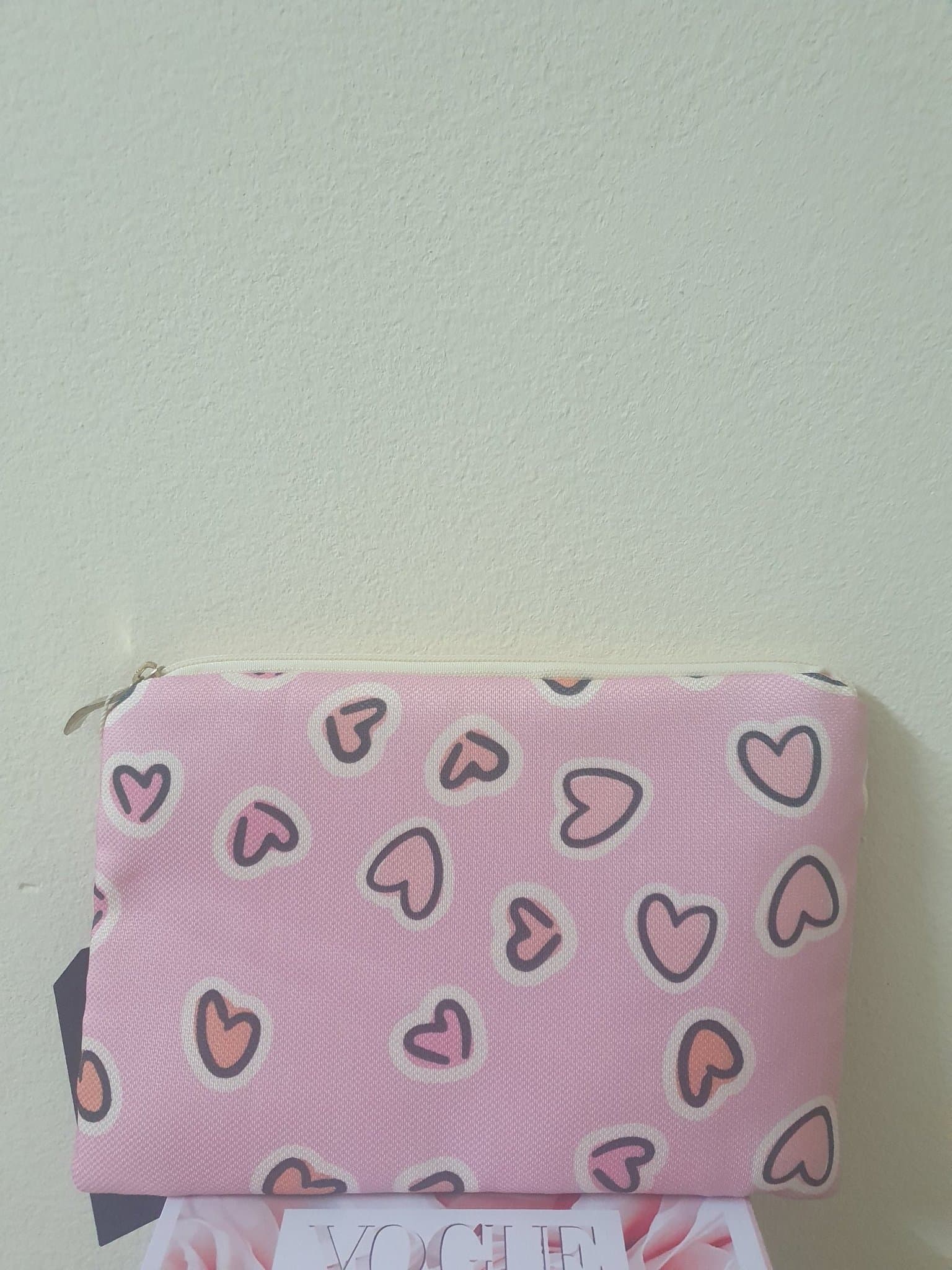 Ny söt rosa sminkväska/makeup bag/necessär