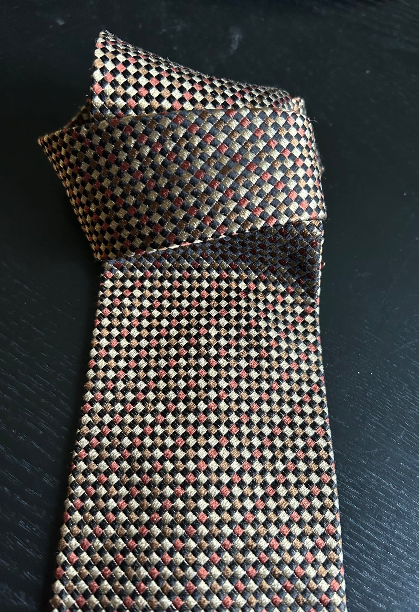 MEXX slips silke brun, beige, vinröd