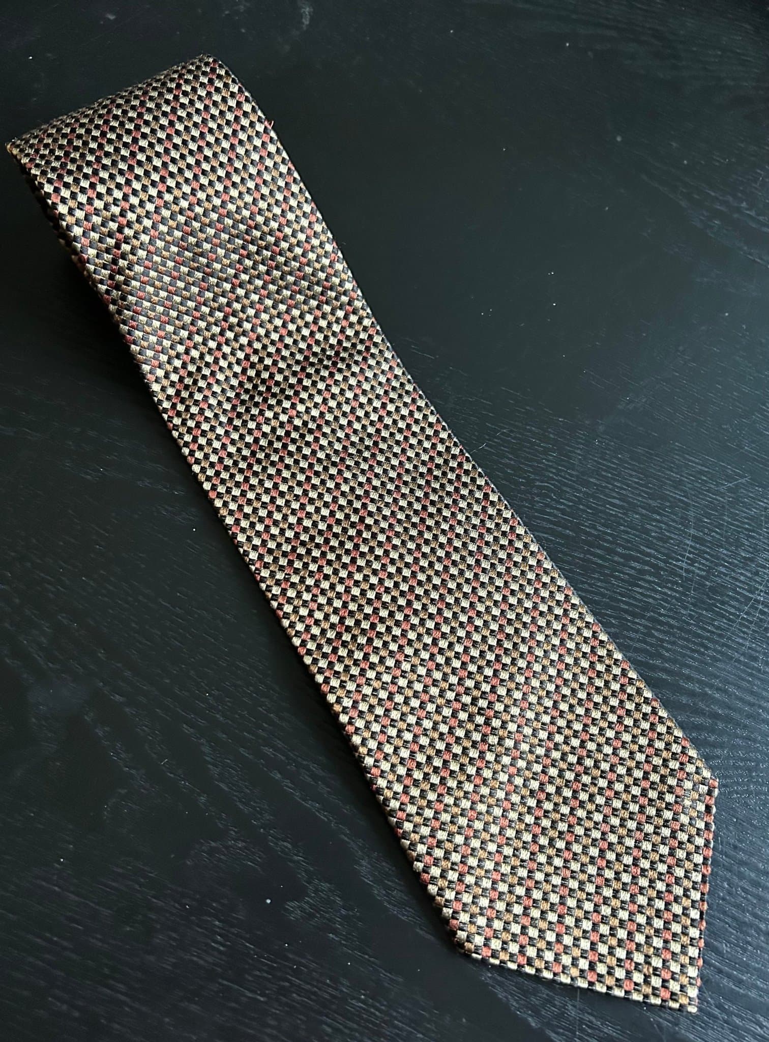 MEXX slips silke brun, beige, vinröd