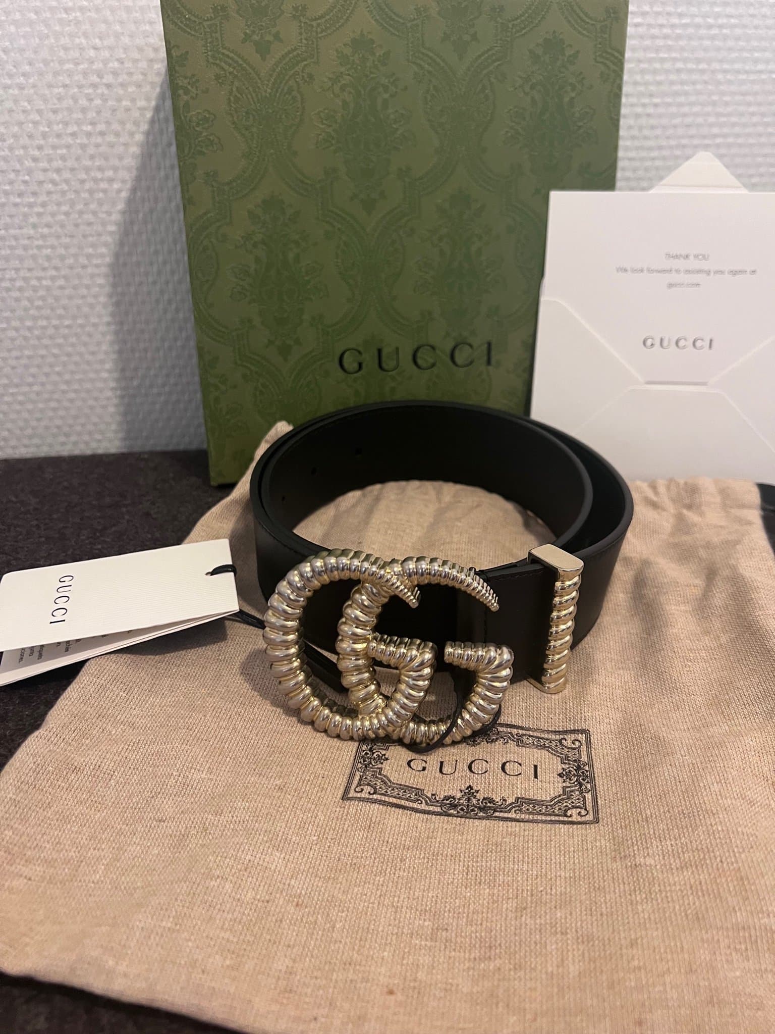 Gucci bälte, storlek 70