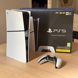 Sony PlayStation 5 Slim Digital Edition Console (With Controller & Original Box)