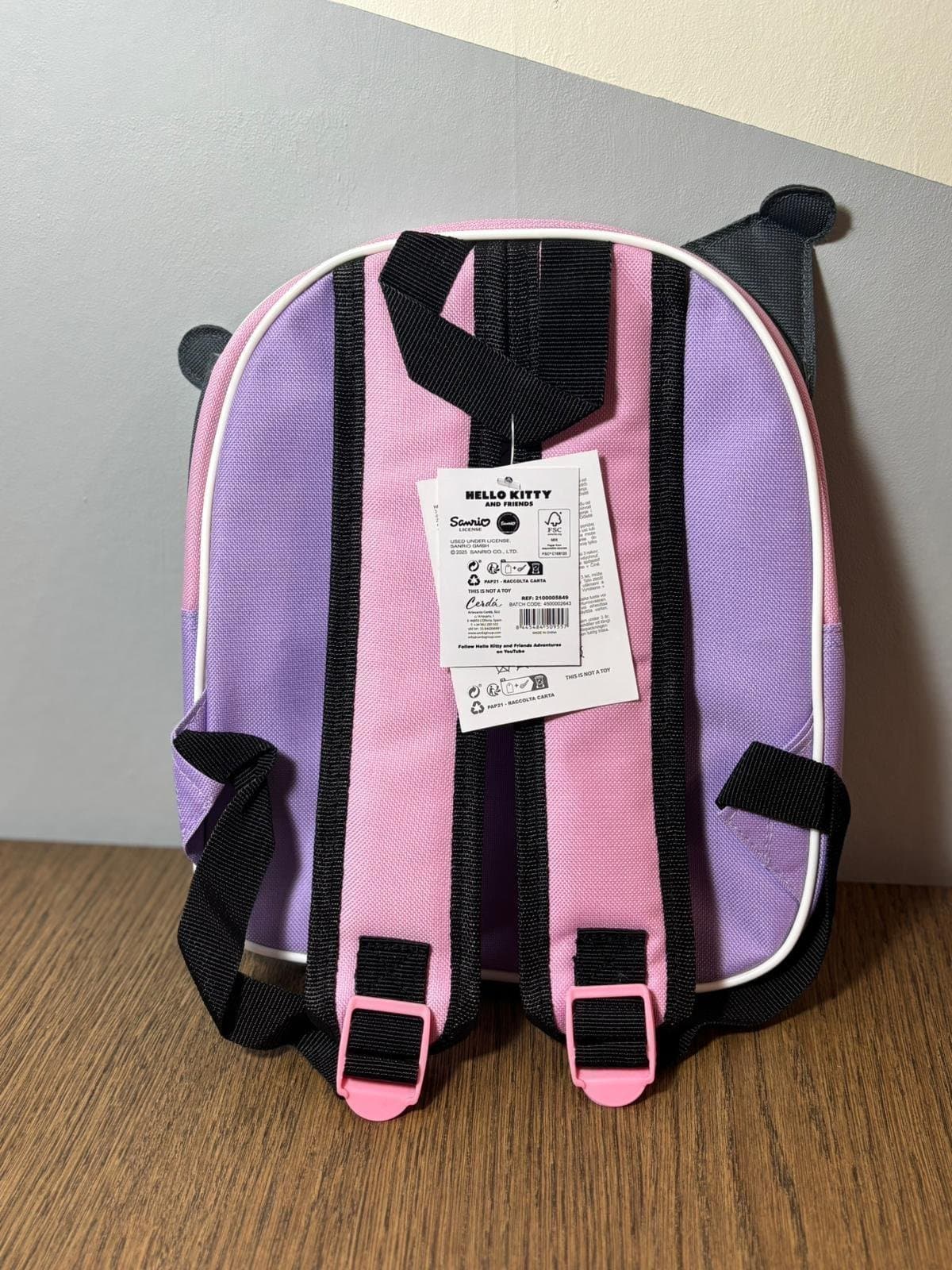 Hello Kitty & Kuromi – 3D Ryggsäck för Barn