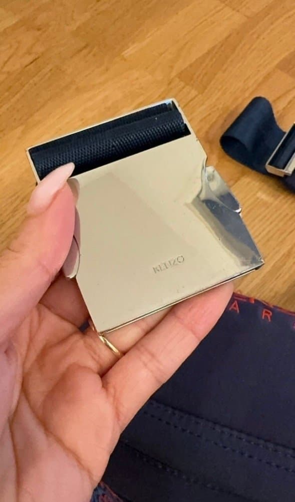 Kenzo blå midjeväska