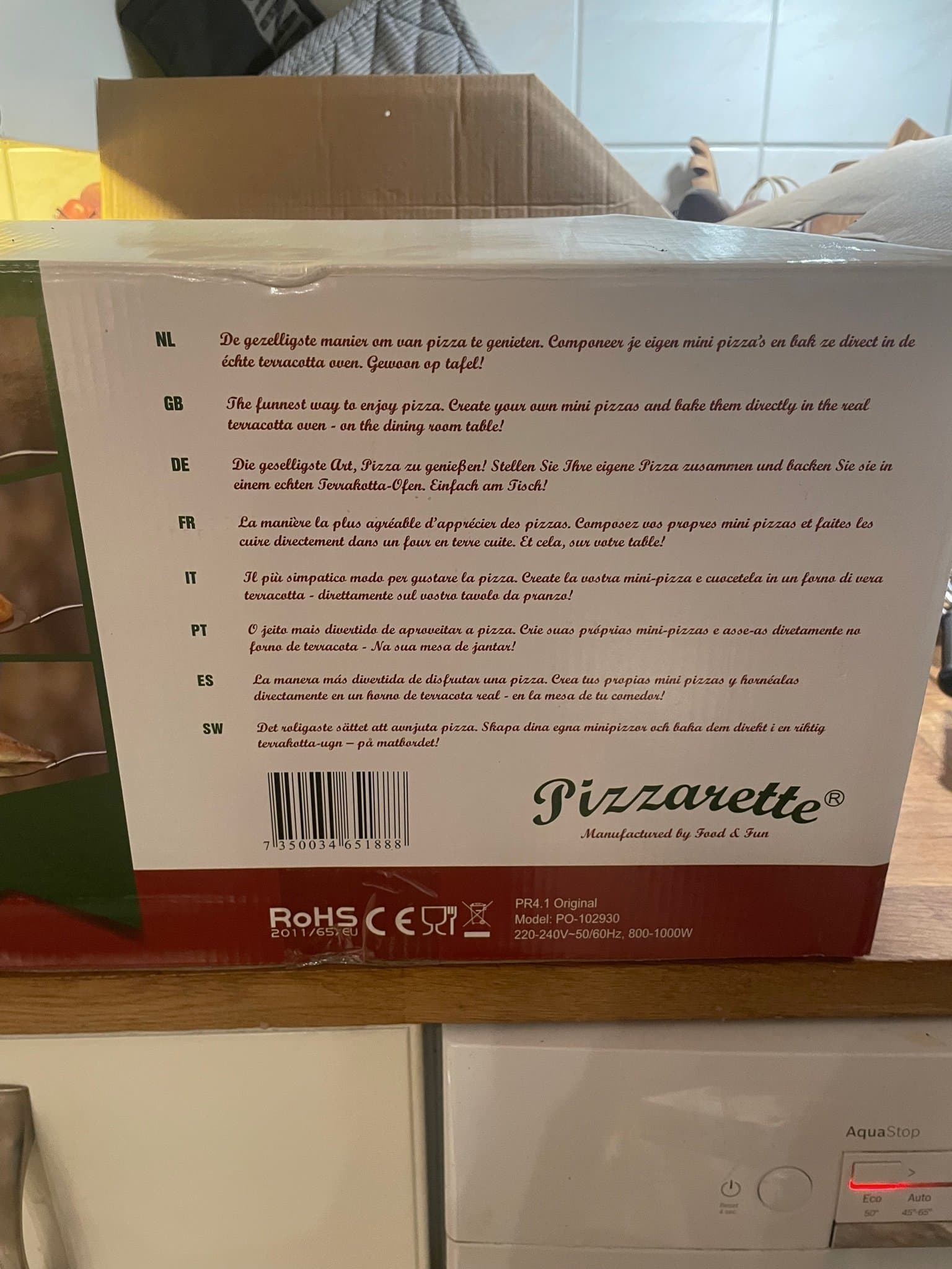 Pizzarette Original - Mini Pizza Ugn