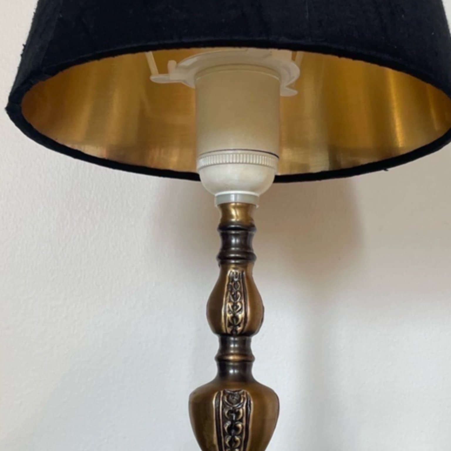 VINTAGE LYKTAN L-2 Bordslampa | Baroque | 1960