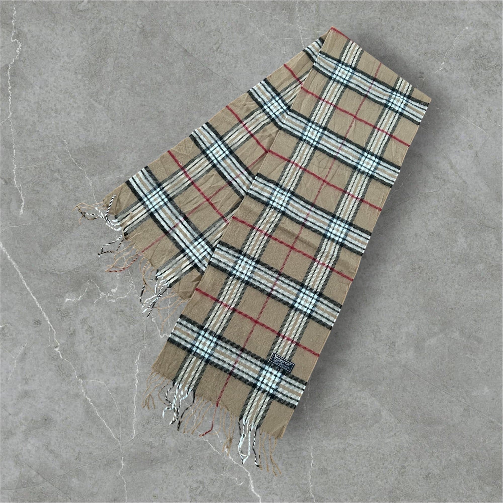 Burberrys beige halsduk