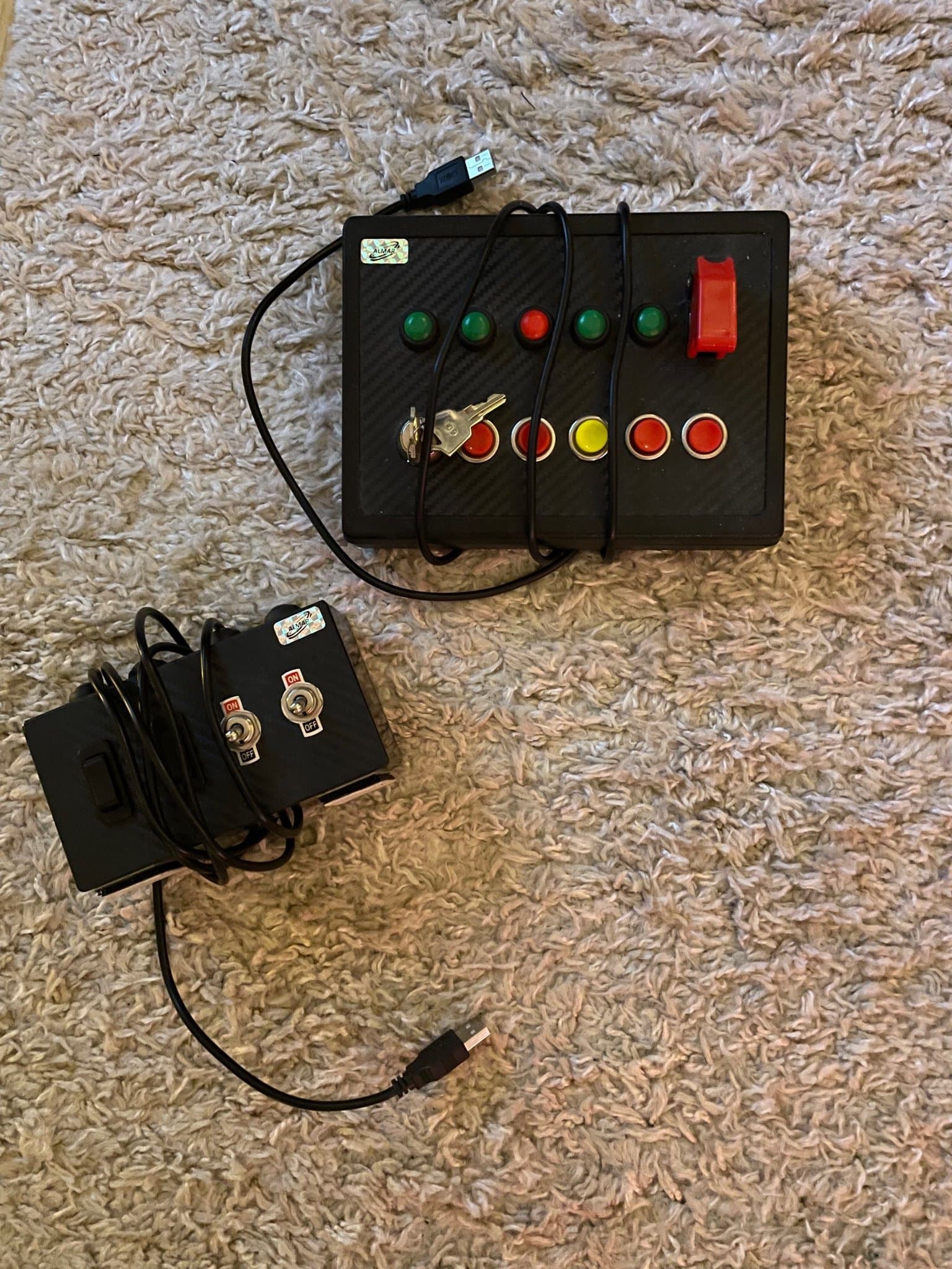 USB-kontroller för simulatorer