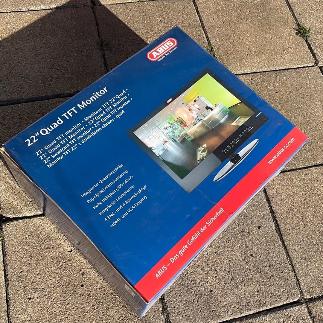 ABUS 22" Quad TFT Monitor TVAC50020