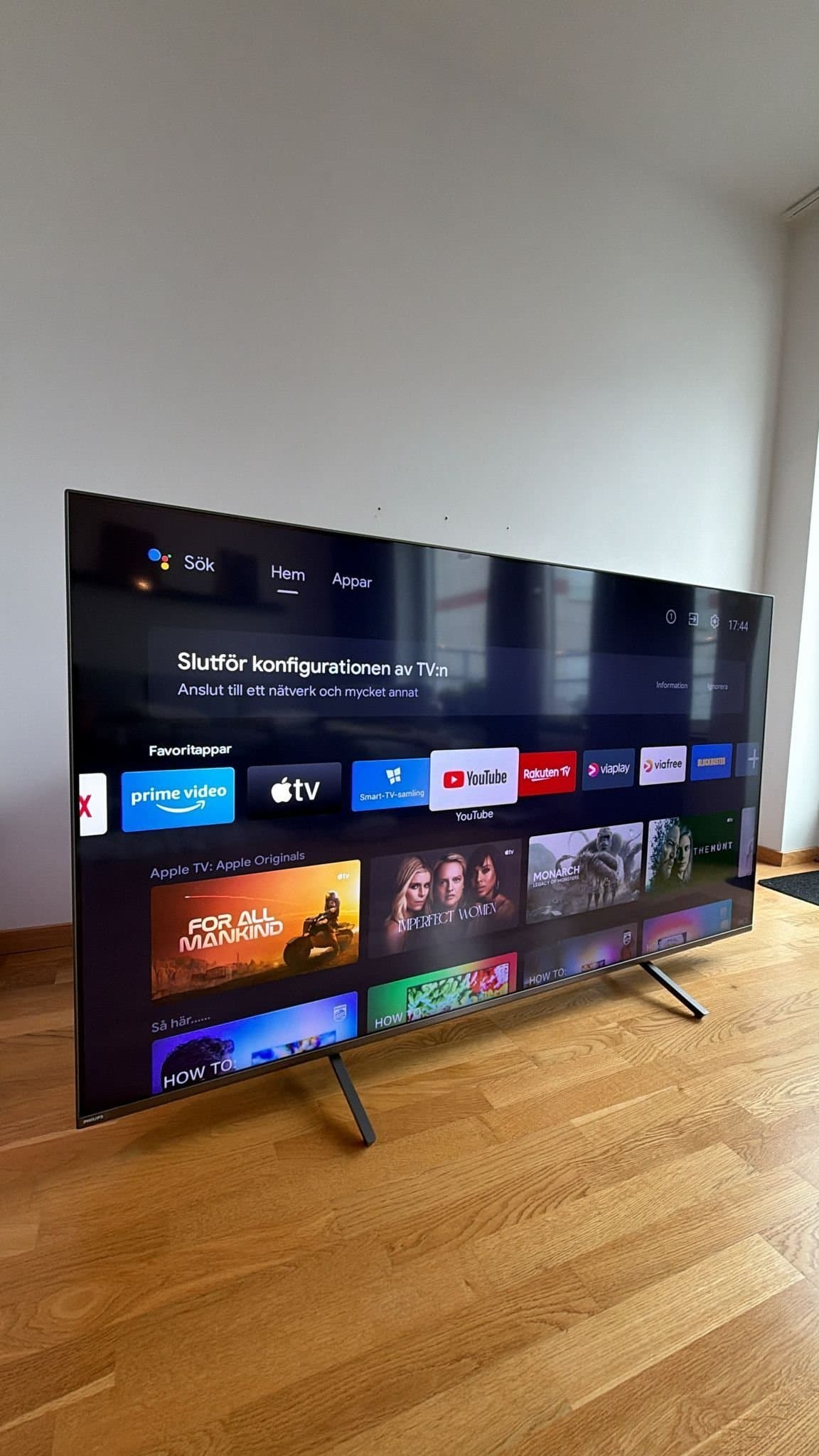 Philips The One 70" Ambilight 4K Smart TV, jag kör hem den gratis