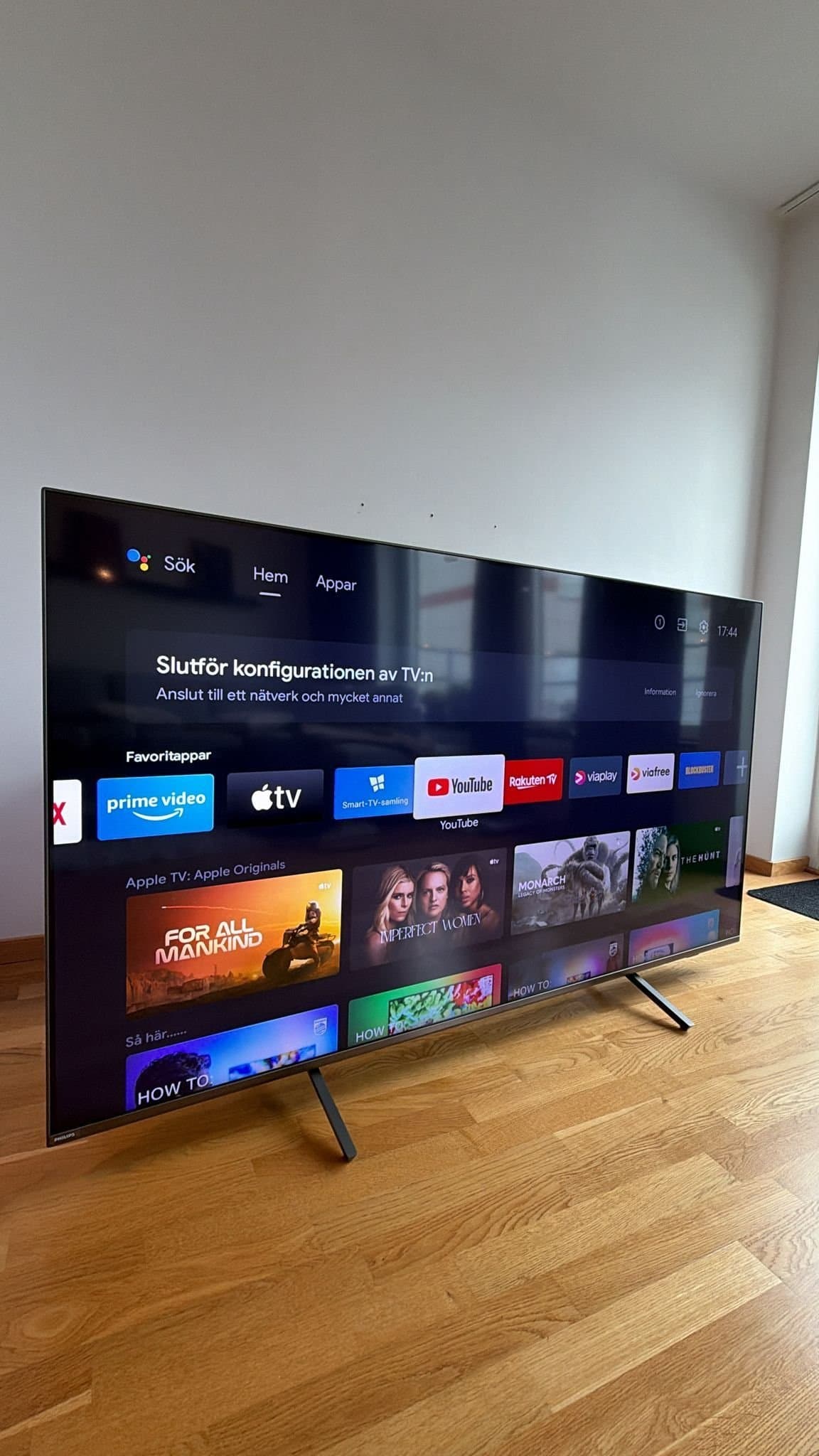 Philips The One 70" Ambilight 4K Smart TV, jag kör hem den gratis