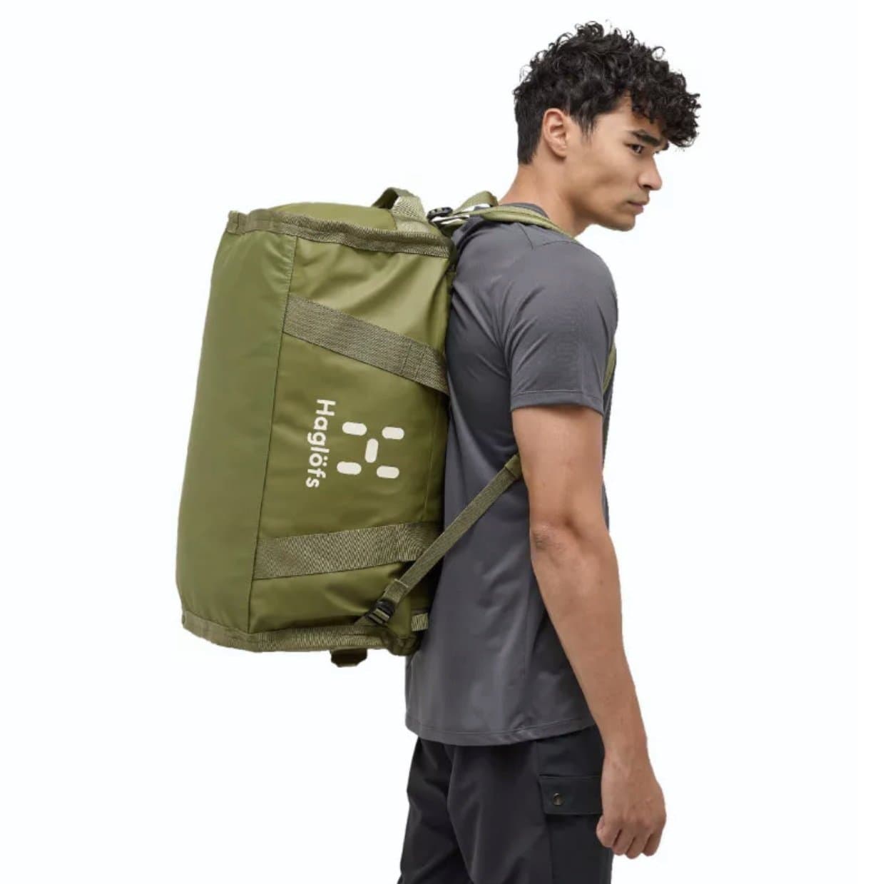Haglöfs Lava 70 Duffle Bag Olivgrön