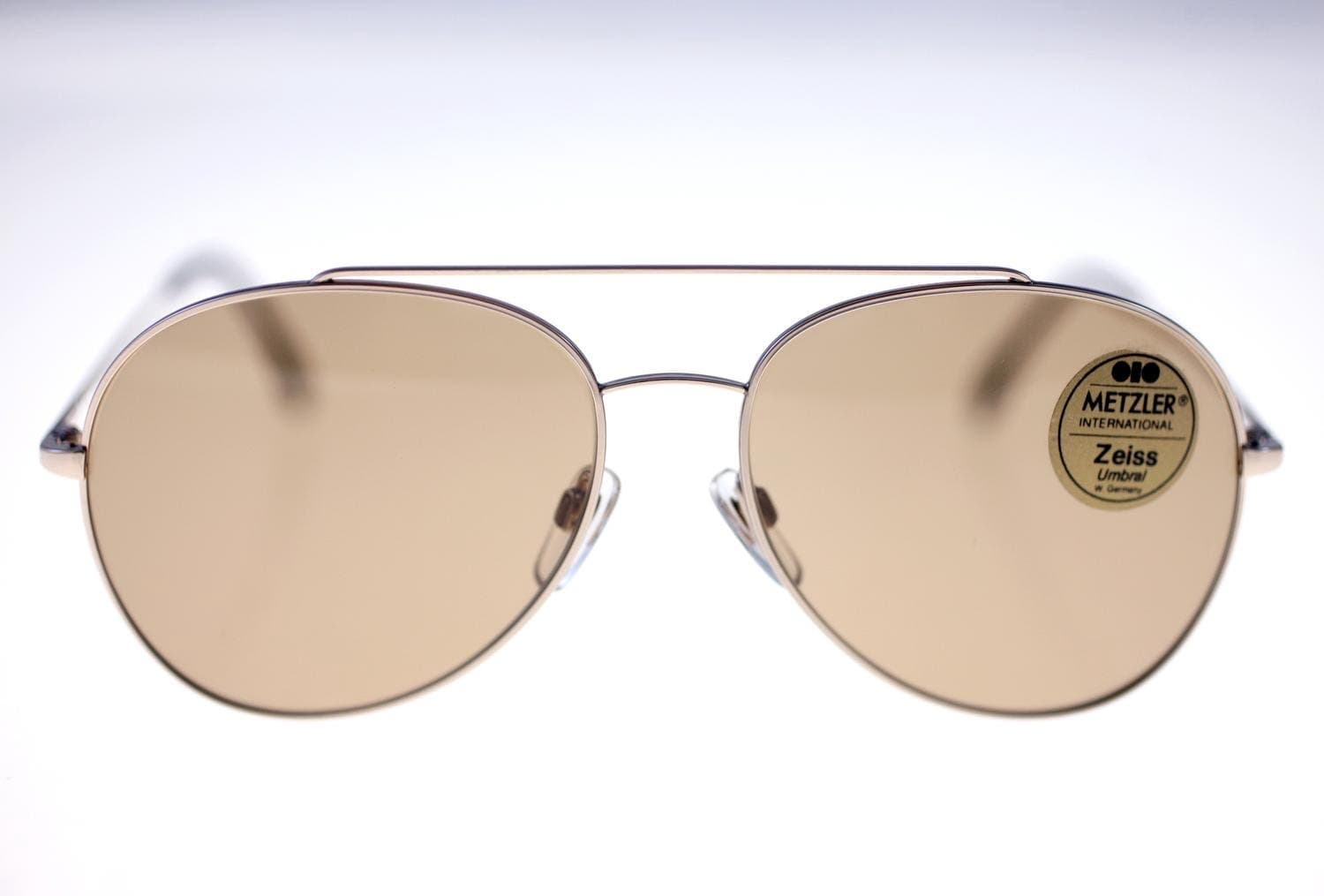 OIO Metzler 2655 689 pilot-style sunglasses fitted with Zeiss Umbral lenses-NEW