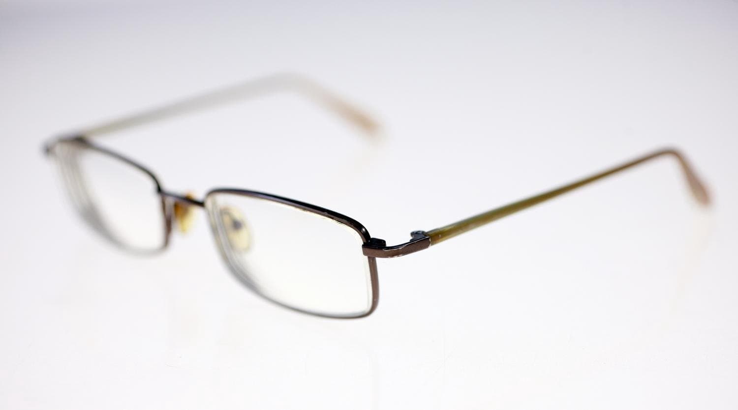 Kensington Collection FG 0063 DK brown vintage unisex eyeglasses-circa 1990s