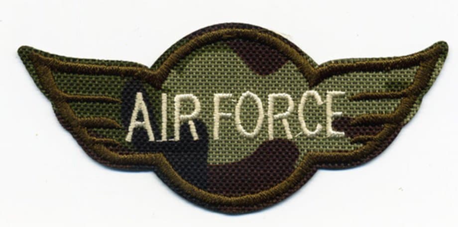 Tygmärke - Air Force -