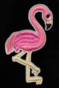 Tygmärke - Flamingo -