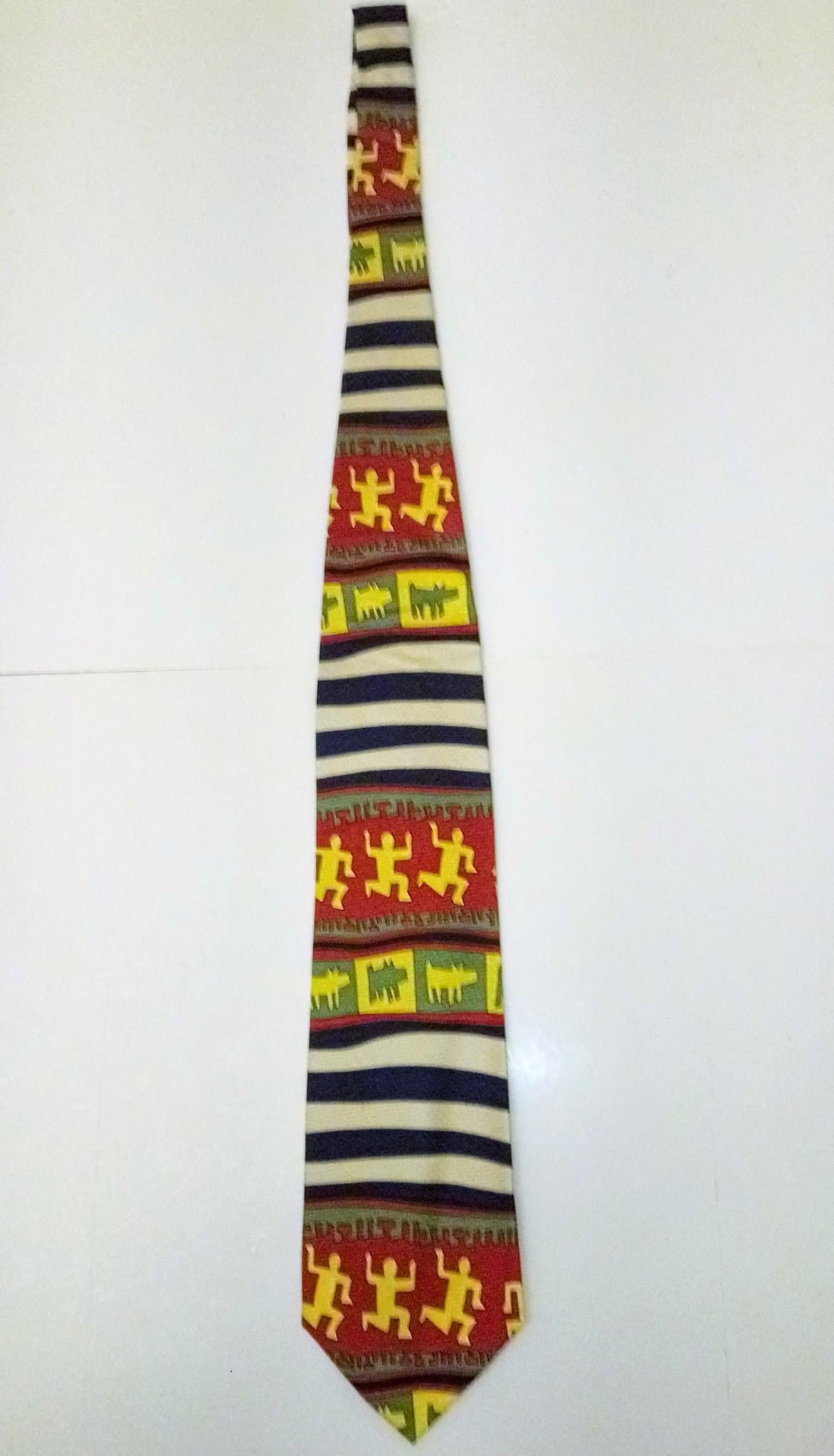 KEITH HARING - SLIPS - MULTIPEL - LIMITED EDITION ART TIE -POP ART- SAMLAROBJEKT