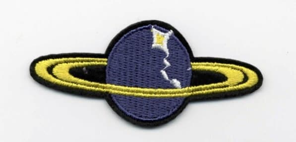 Tygmärke - Saturnus Planet -