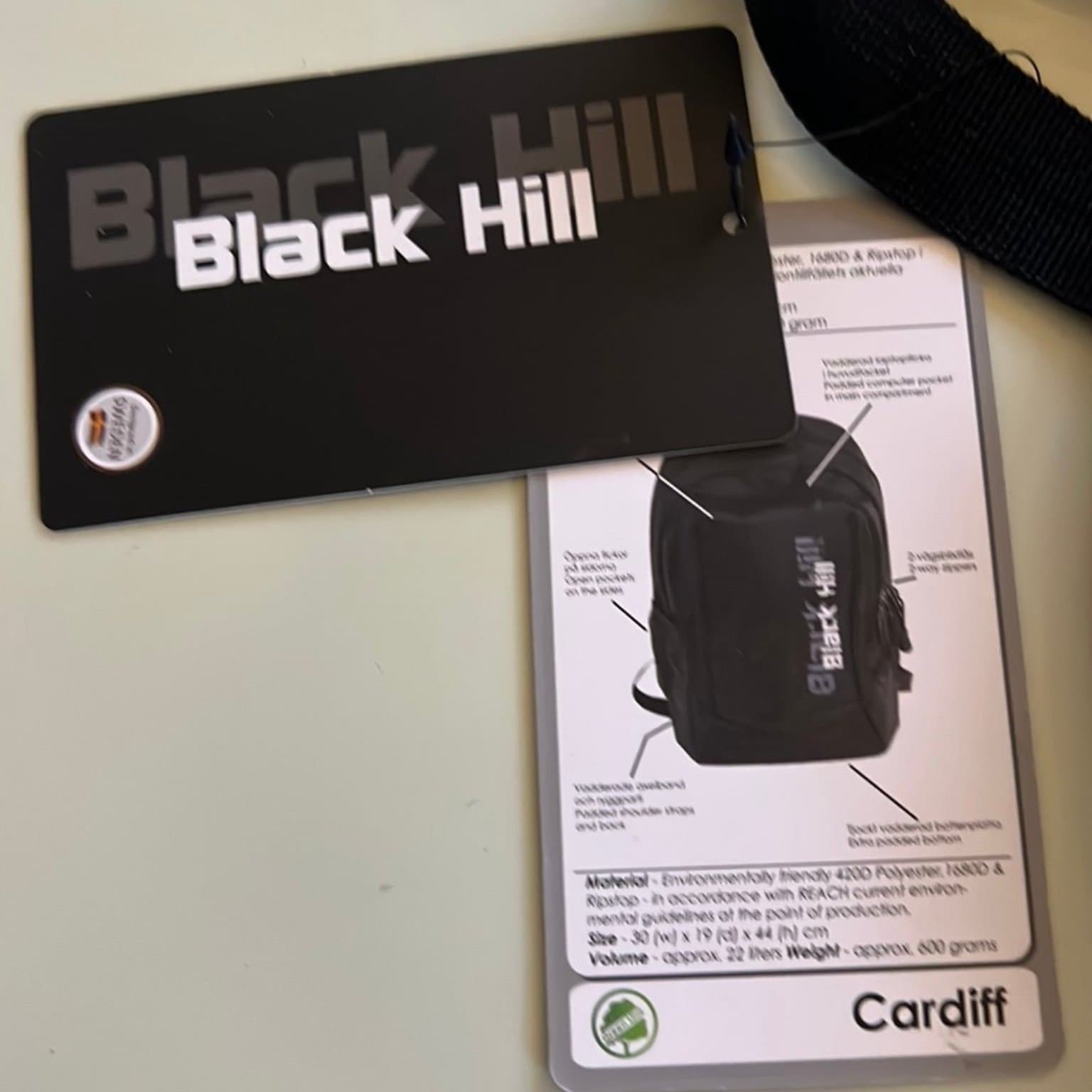 Black Hill Ryggsäck - Högskolan i Borås NYVARA!