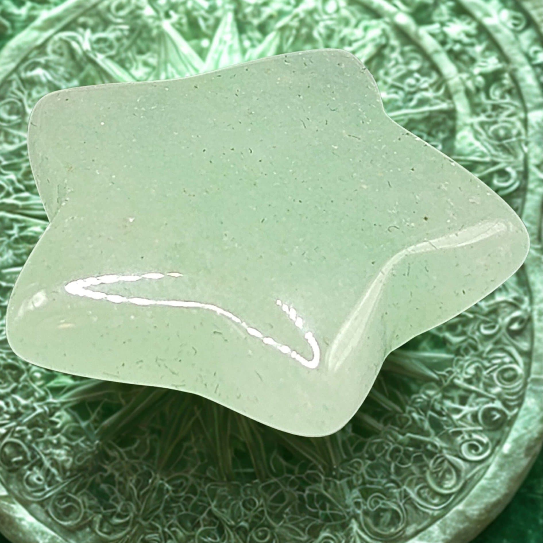 Aventurin – 5-uddig stjärna för tur & hjärtats harmoni