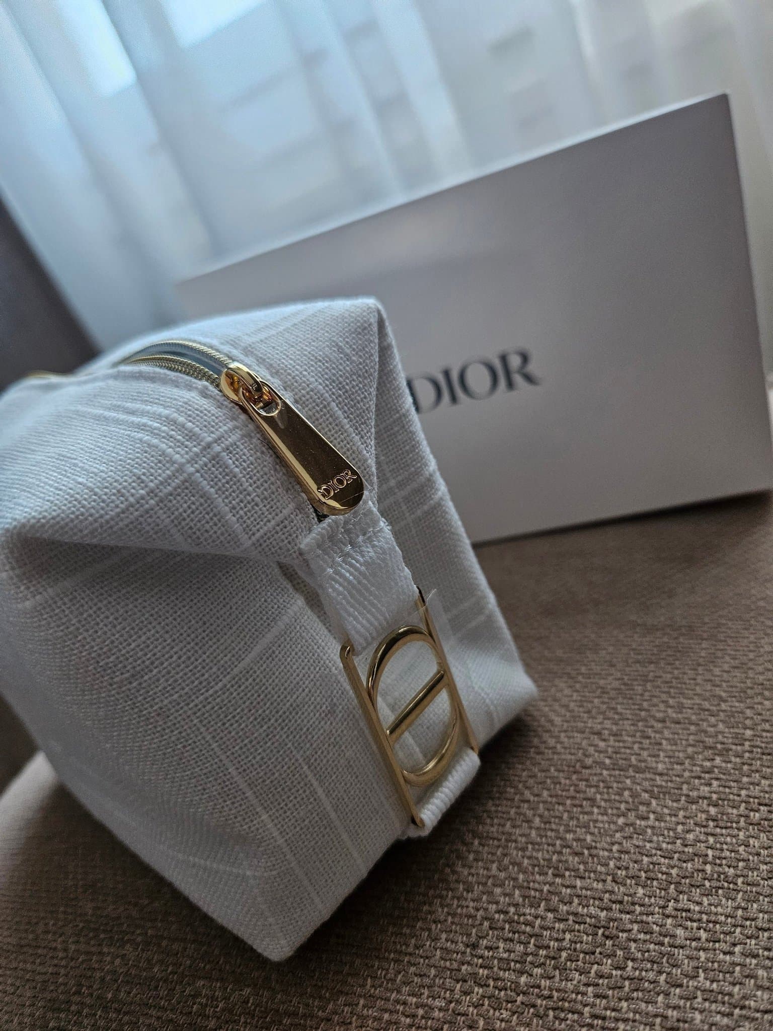 Dior Necessär i linne