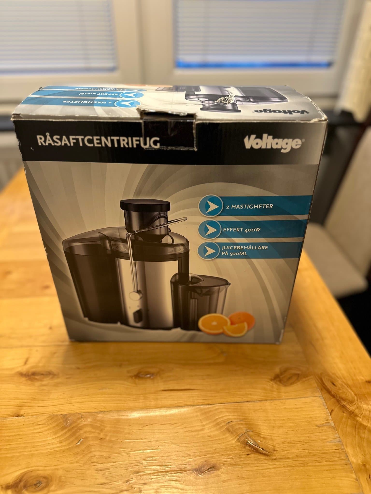 Råsaftcentrifug från Voltage