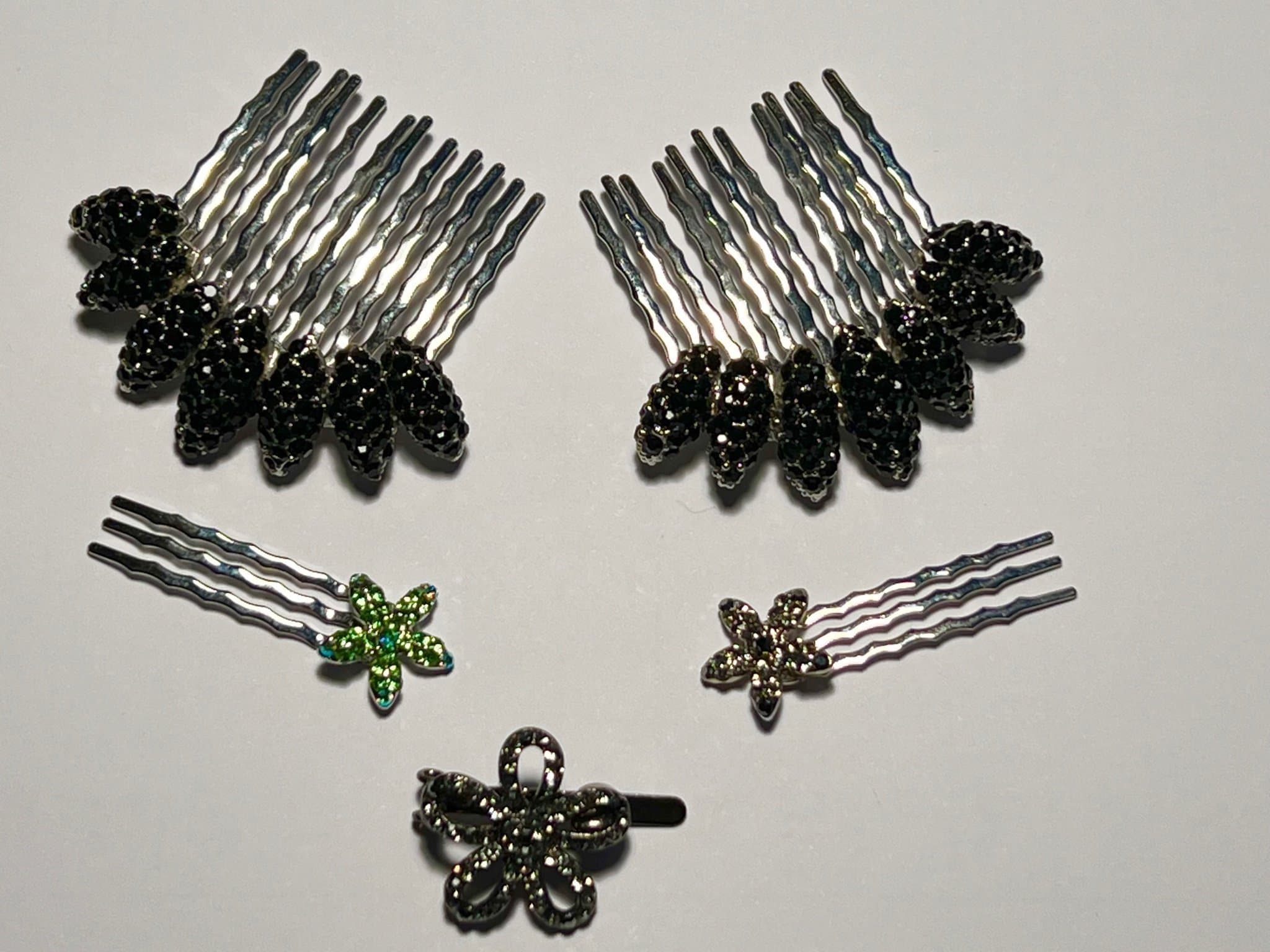 Soho Style, Håraccessoarer med kristaller. Jul, nyår.