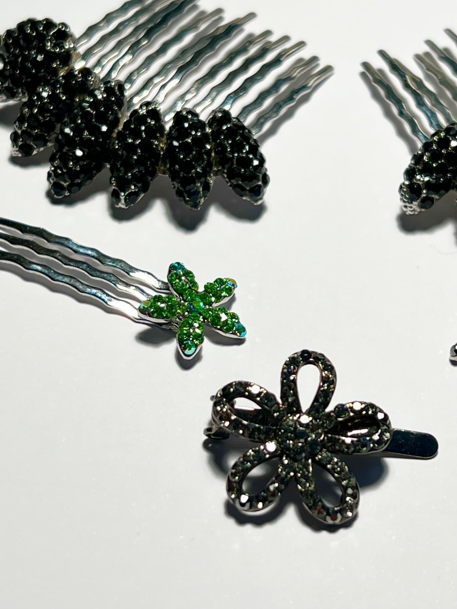 Soho Style, Håraccessoarer med kristaller. Jul, nyår.