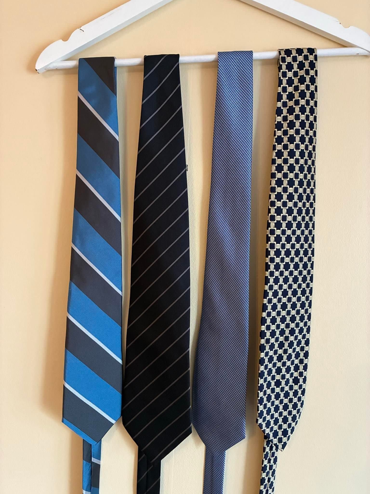 Fyra supersnygga slipsar från King Laurent, Duca diAlba, JP 1399, Austin Grey