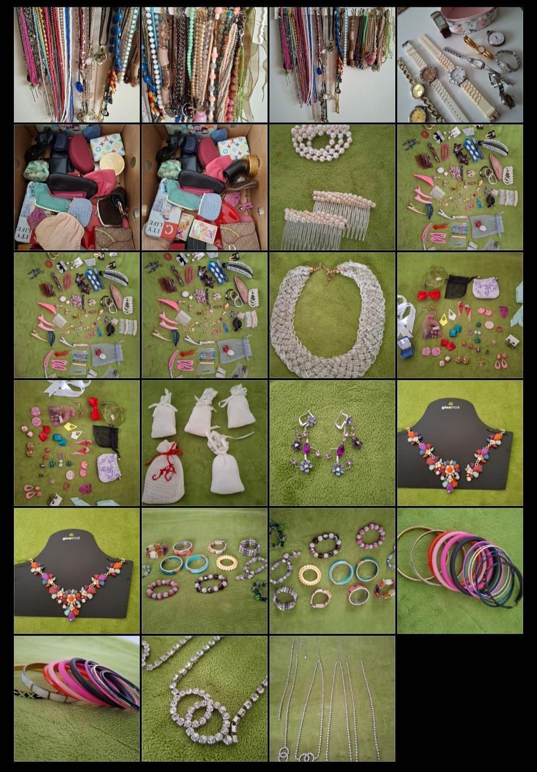 Blandade 60-70-80 tals accessories i olika skick