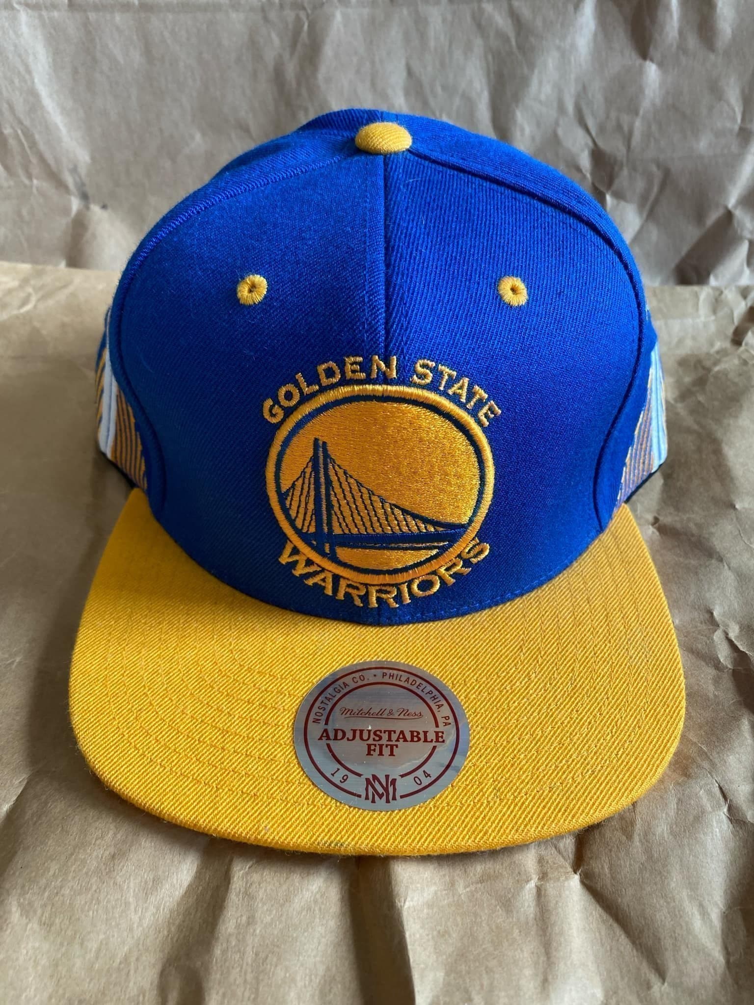 Golden State Warriors MITCHELL NESS Keps NBA Baseballkeps Baseball Cap Basket