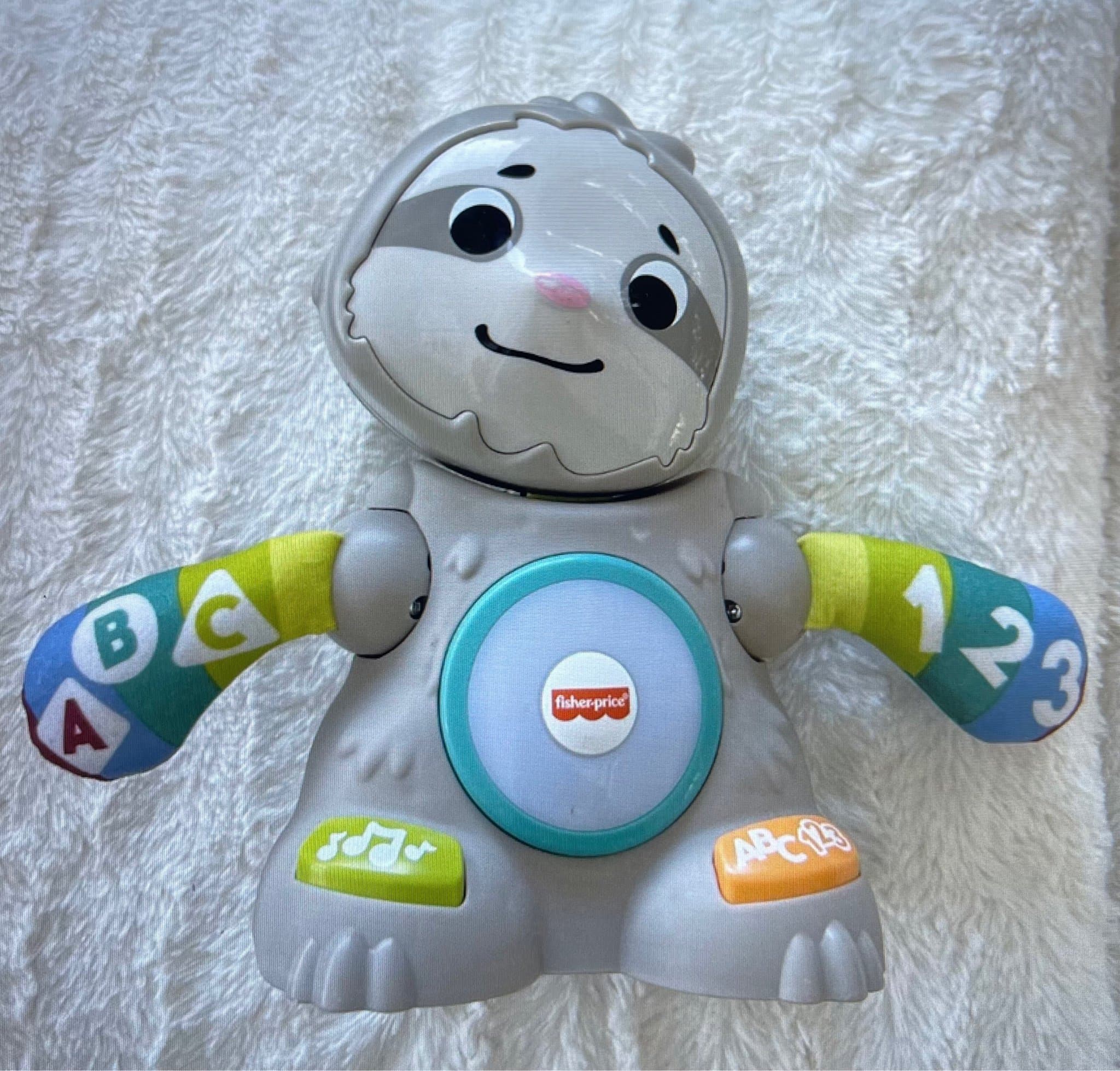 Fisher-Price Linkimals Soothing Sloth interaktiv leksak Ny
