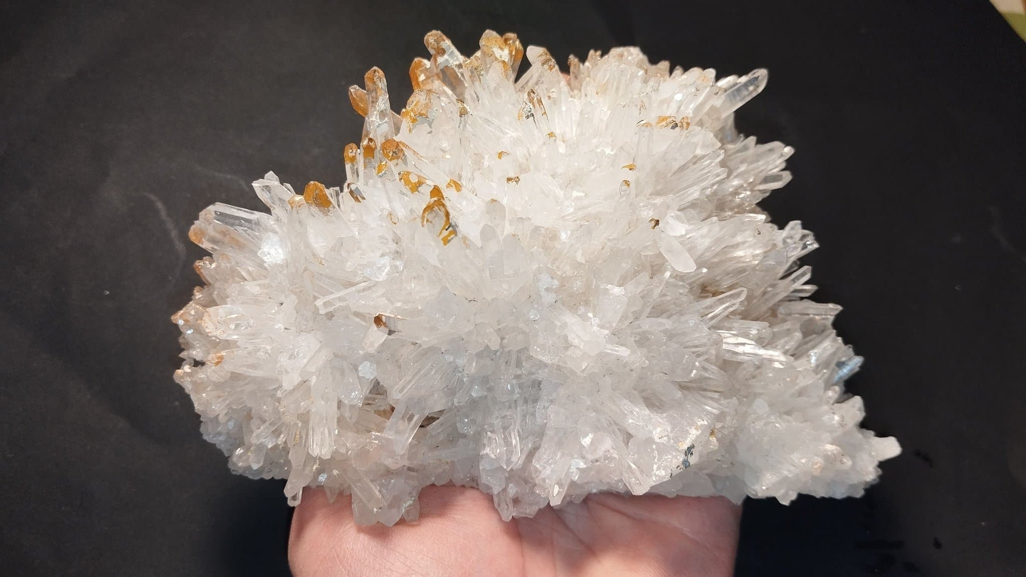 Naturliga kristall kluster,kristall,vit kristall