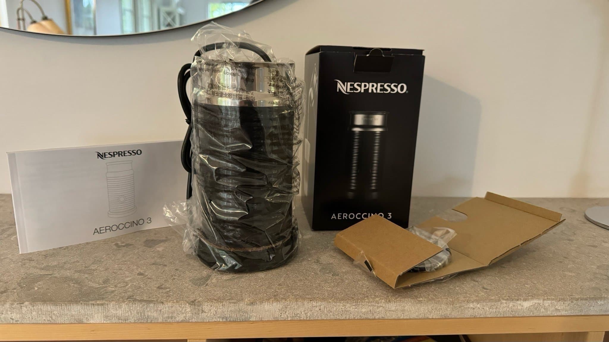 Nespresso Aeroccino 3 Ny! Aldrig öppnat! Butikspris 1199 kr