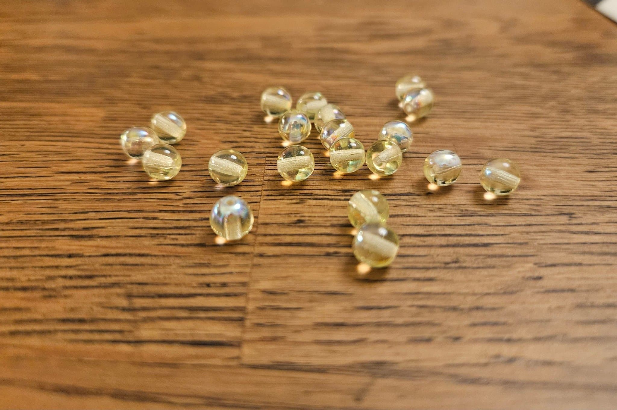 Uranglaspärlor - 20st