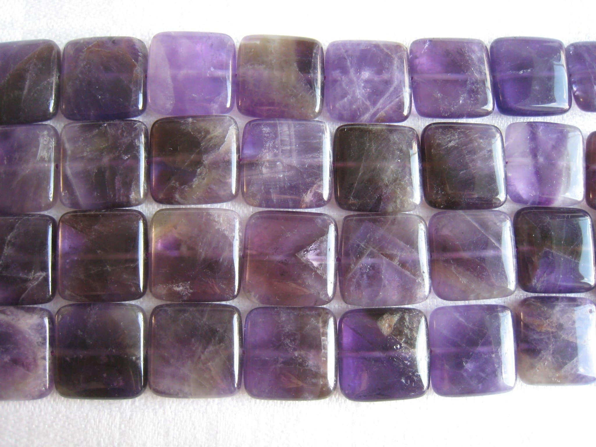 Ametist ca. 19,5-20 x 19,5-20 x 5mm