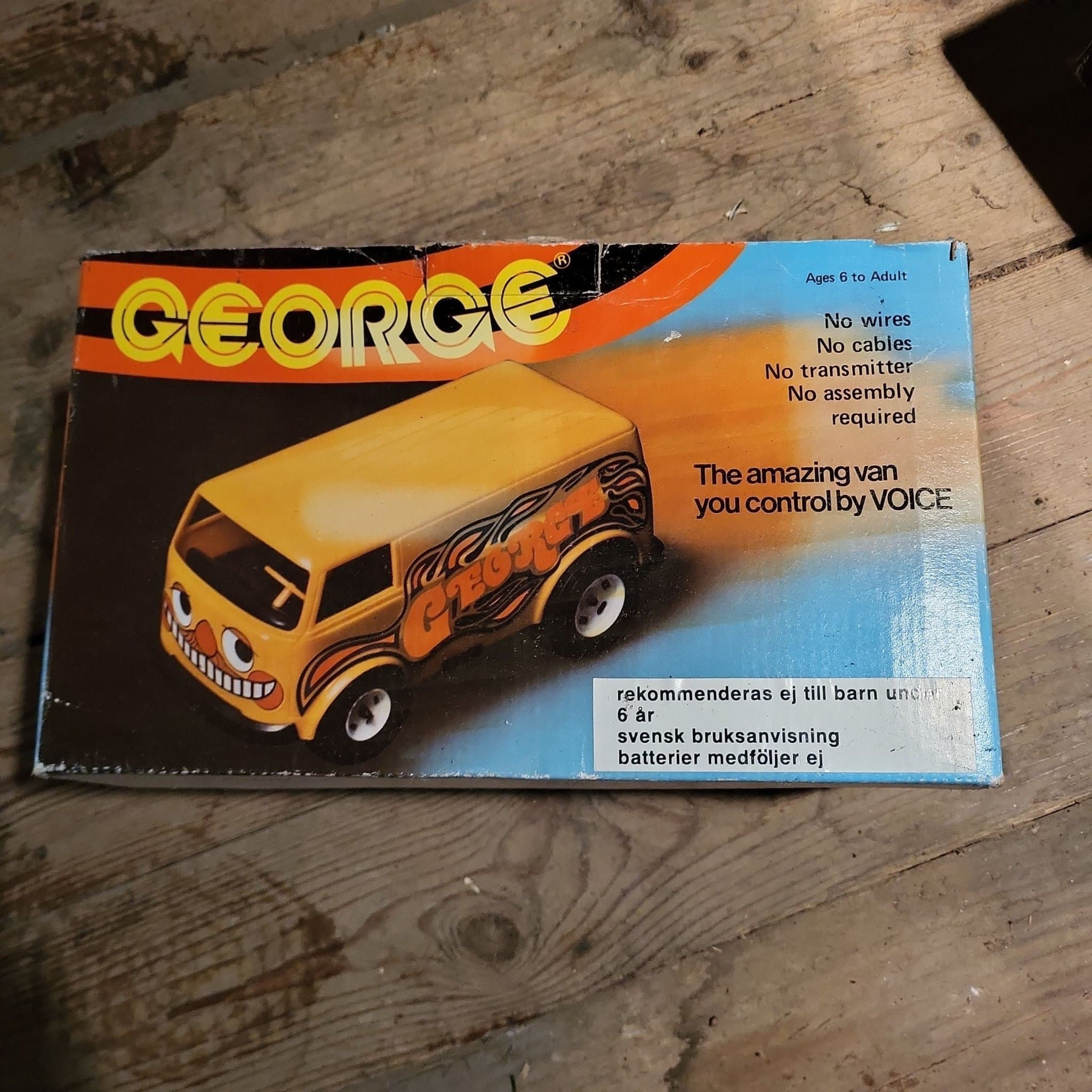 George röststyrd bil