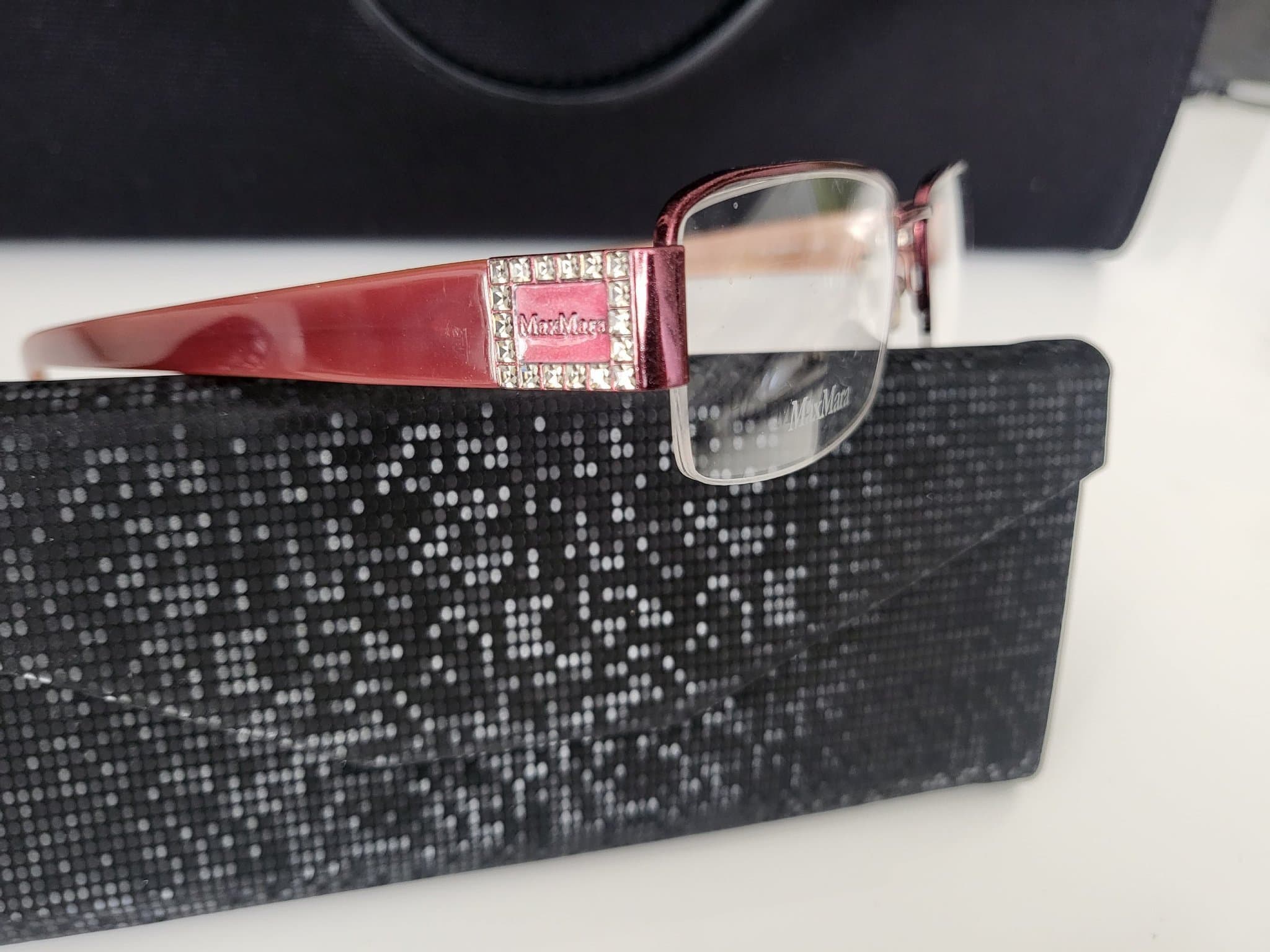 MAXMARA - Glasögon 135 MM 856 FXZ - Glasögonfodral - hård etui