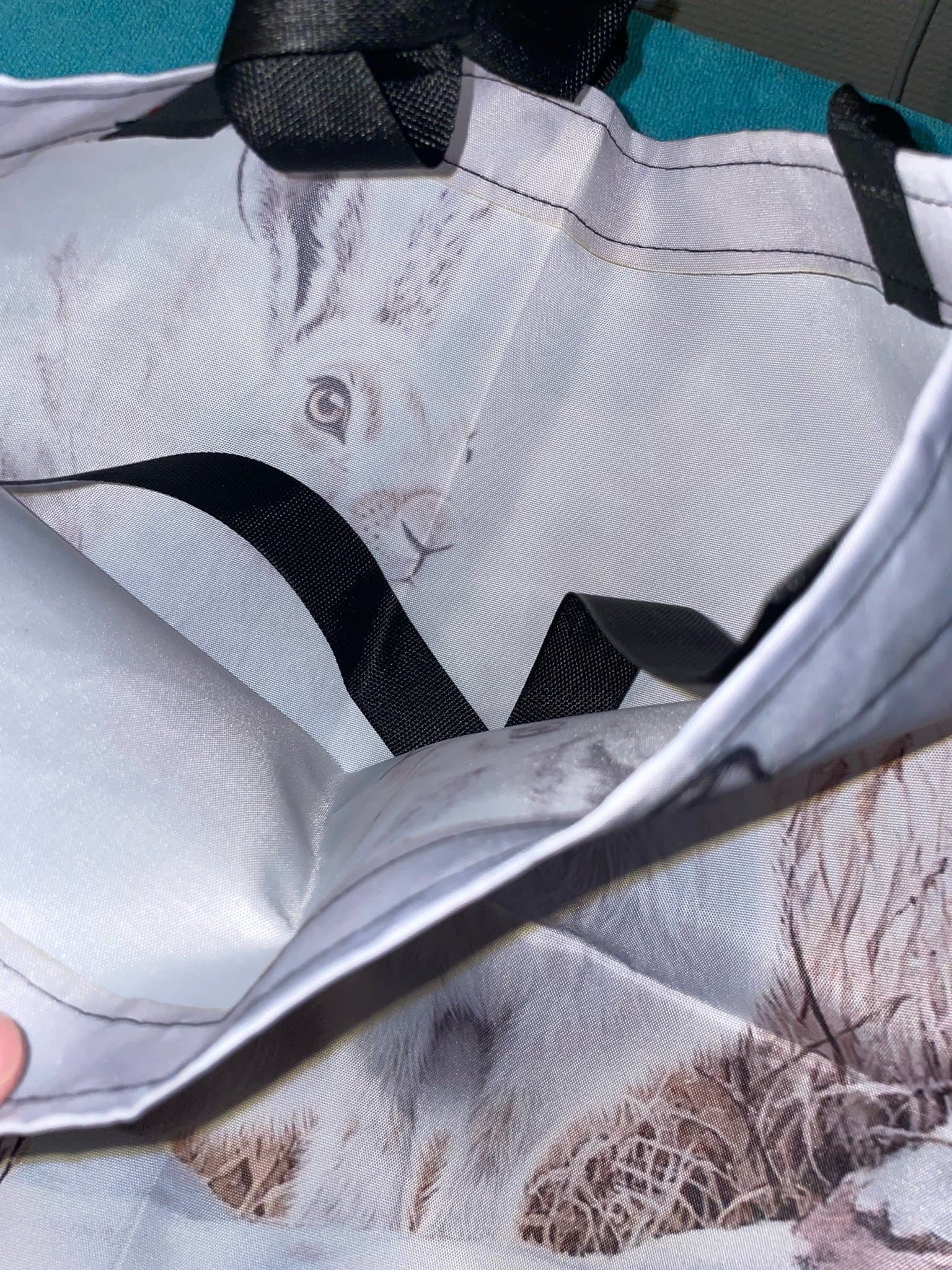 NYTT tygkasse totebag hare