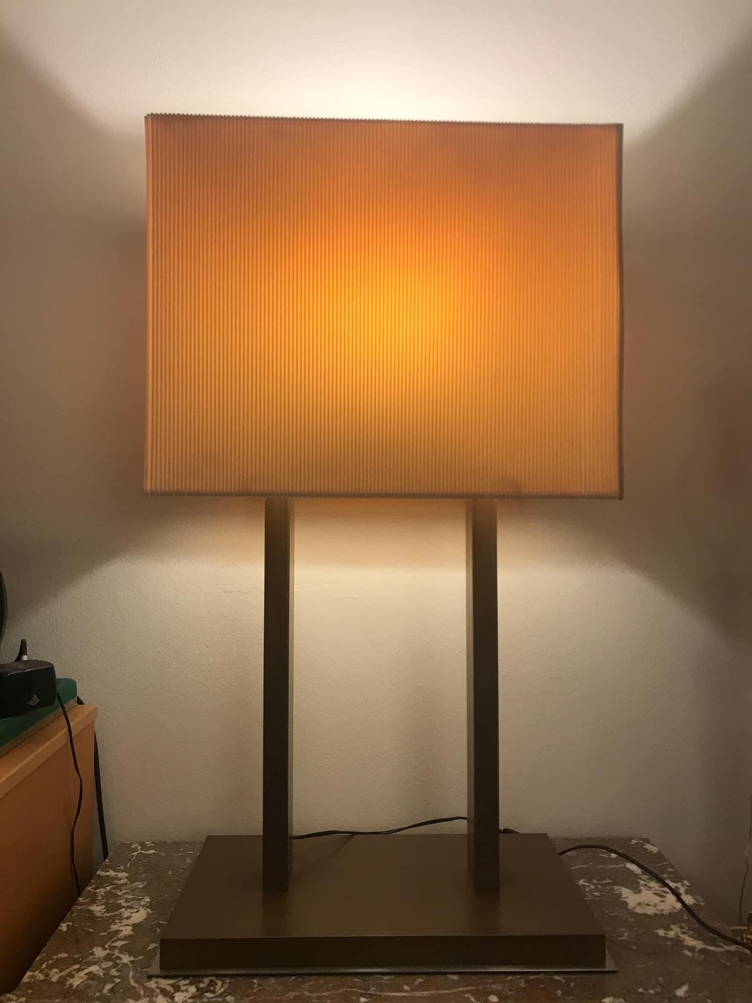 Bordslampa (par) Natuzzi Italy c1990